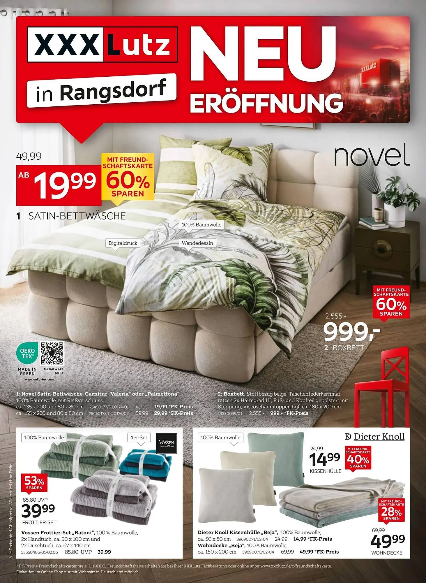 XXXLutz Prospekt von 13. April bis 27. April 2026 - Prospekt seite 1