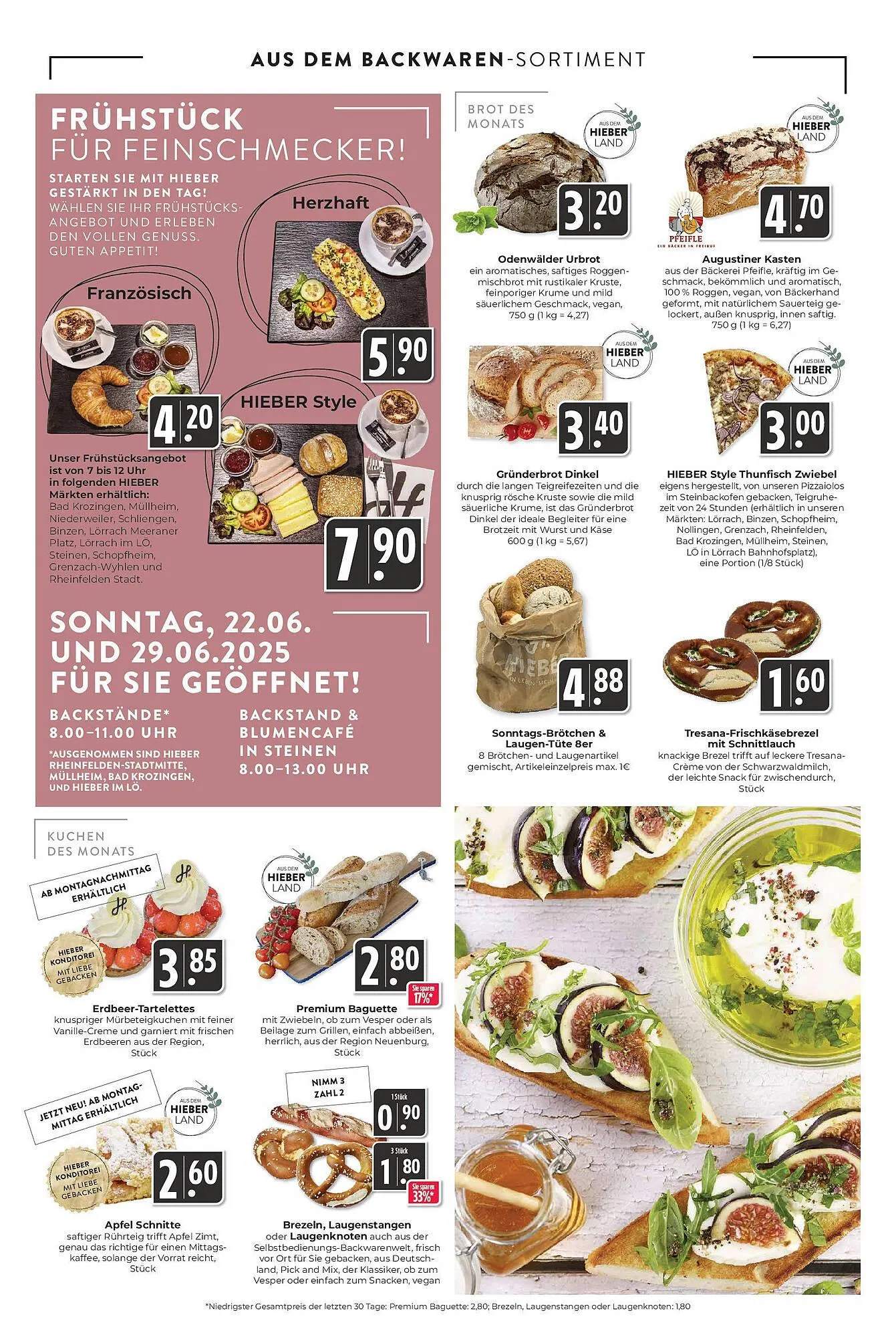 Hieber's Frische Center Prospekt von 22. Juni bis 28. Juni 2025 - Prospekt seite 8