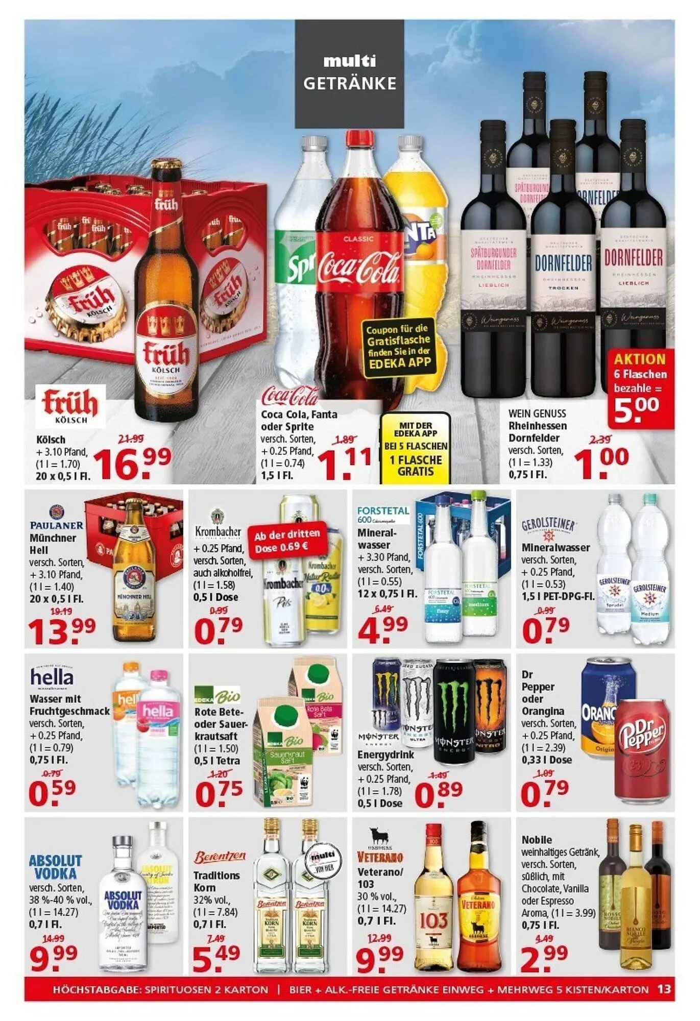 Multi Markt Prospekt von 2. Februar bis 7. Februar 2026 - Prospekt seite 13