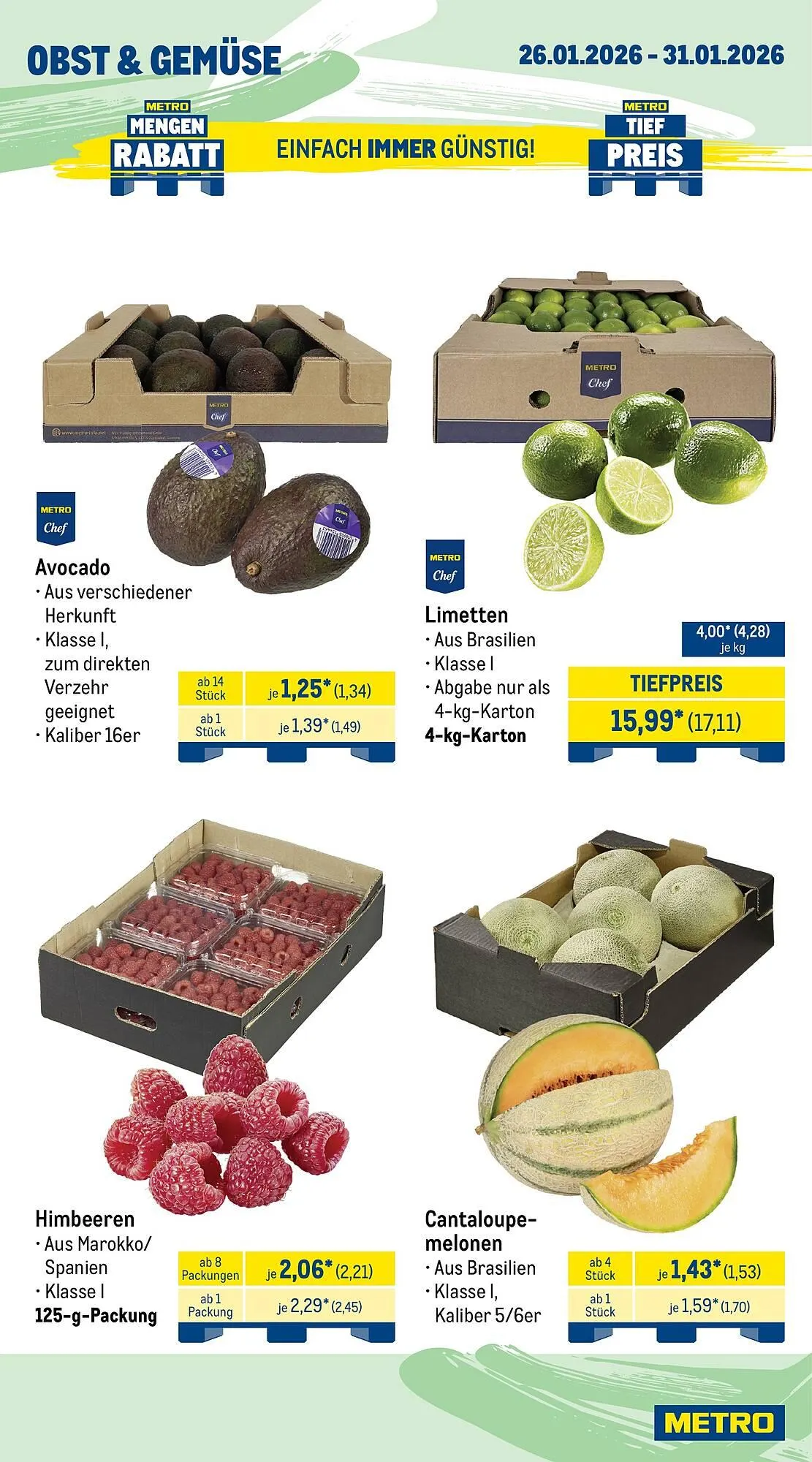 METRO Prospekt von 26. Januar bis 31. Januar 2026 - Prospekt seite 9