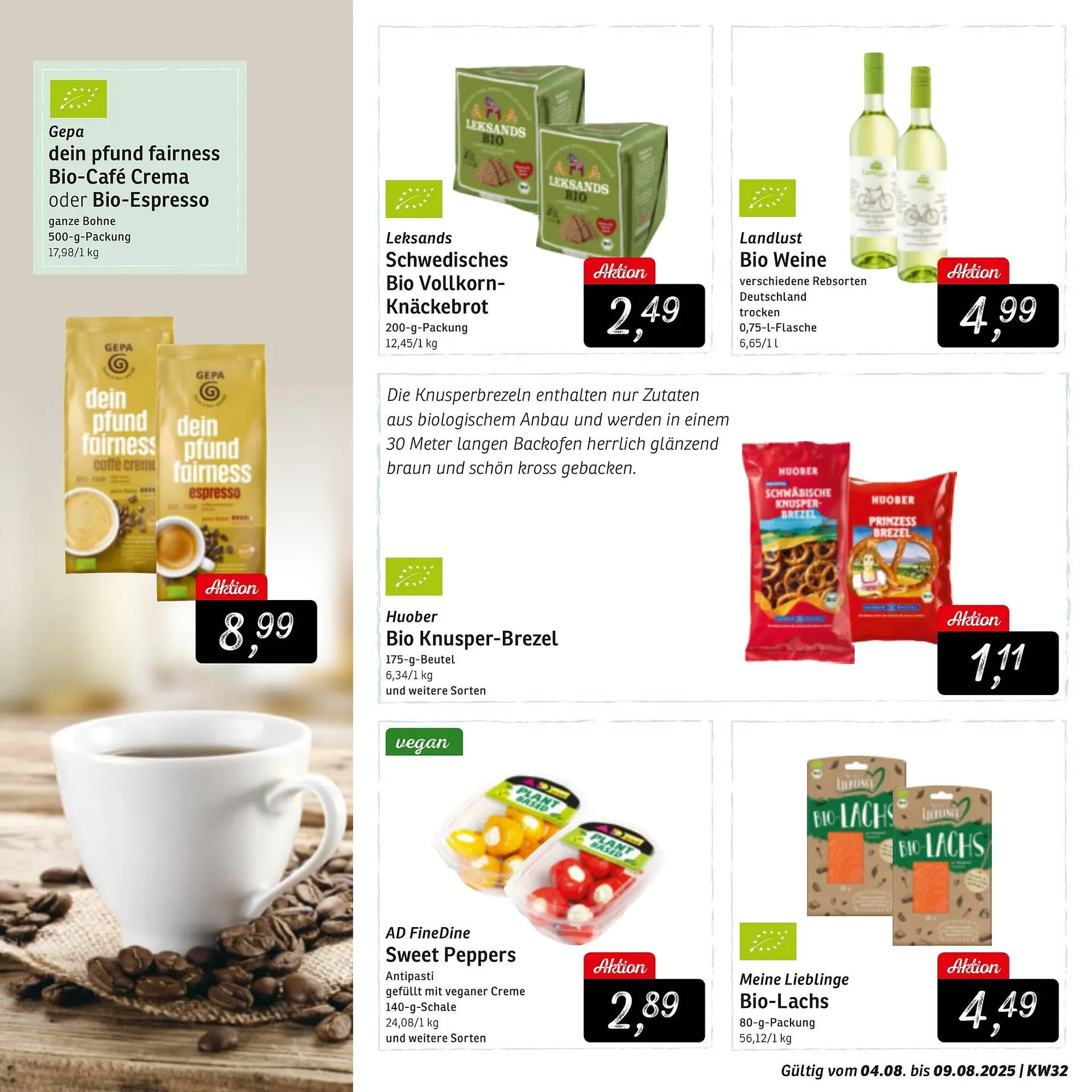 KONSUM Prospekt von 4. August bis 9. August 2025 - Prospekt seite 3