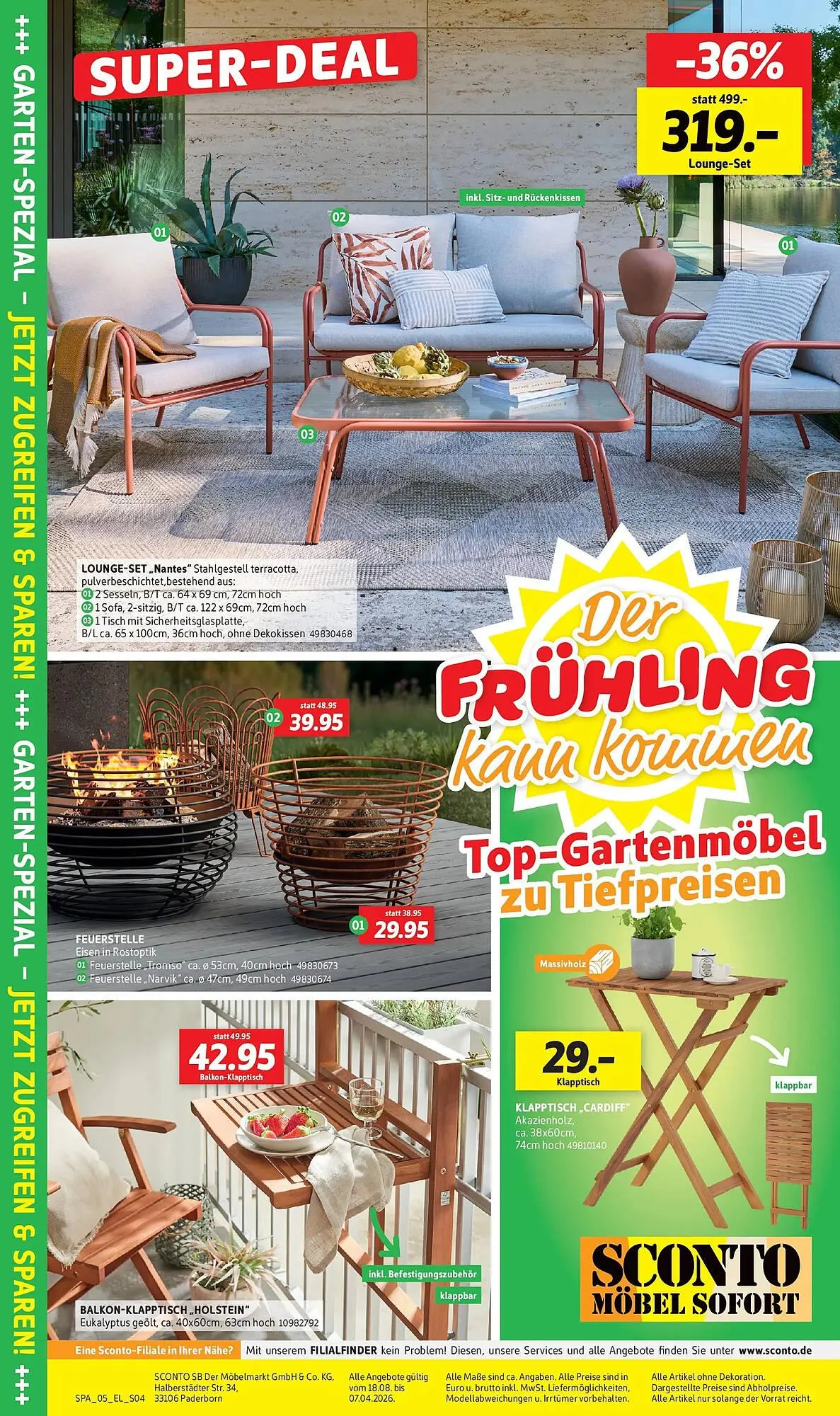 SCONTO Prospekt von 18. März bis 7. April 2026 - Prospekt seite 4