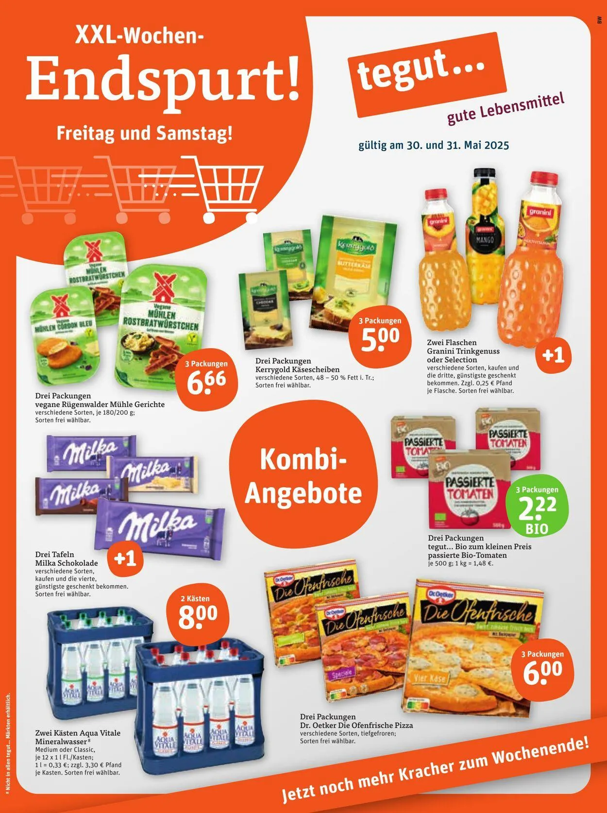 Tegut Aktueller Prospekt von 19. Mai bis 25. Mai 2025 - Prospekt seite 1