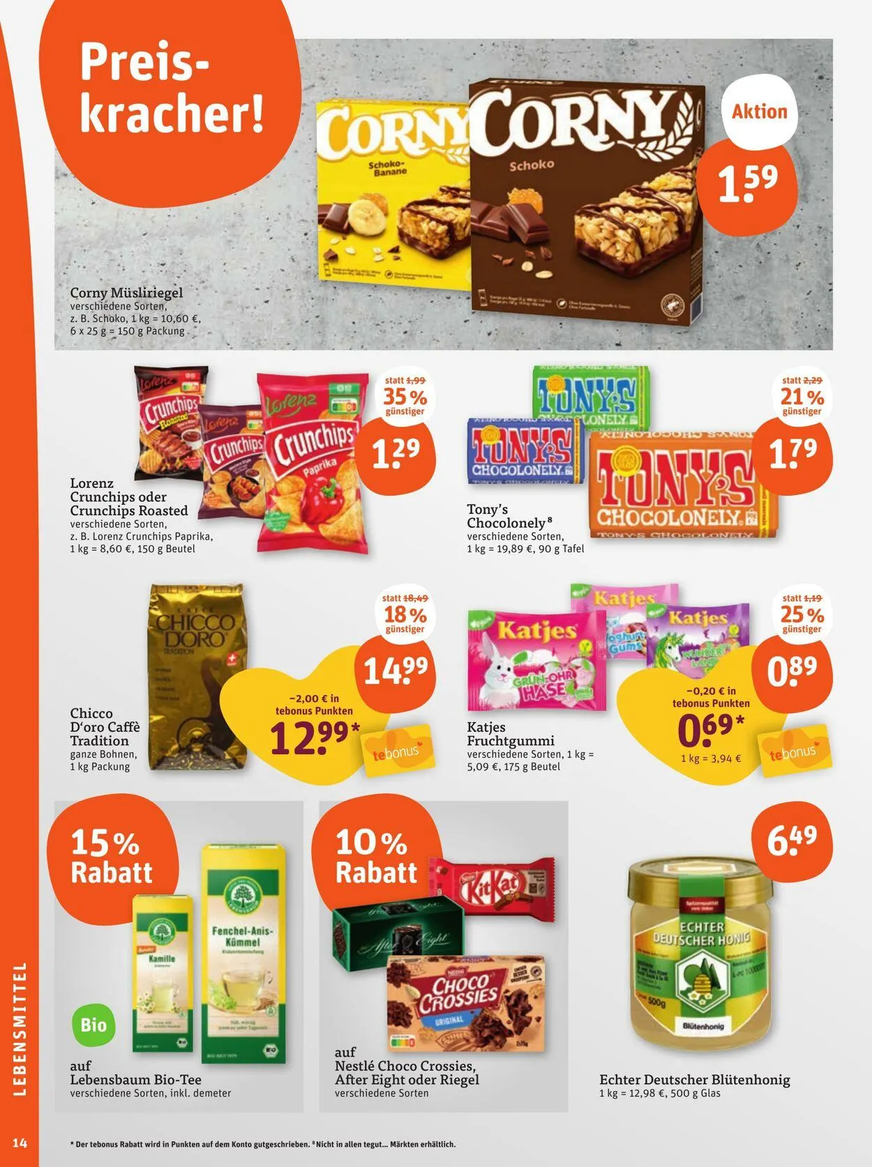 Tegut Aktueller Prospekt von 26. Mai bis 1. Juni 2025 - Prospekt seite 16