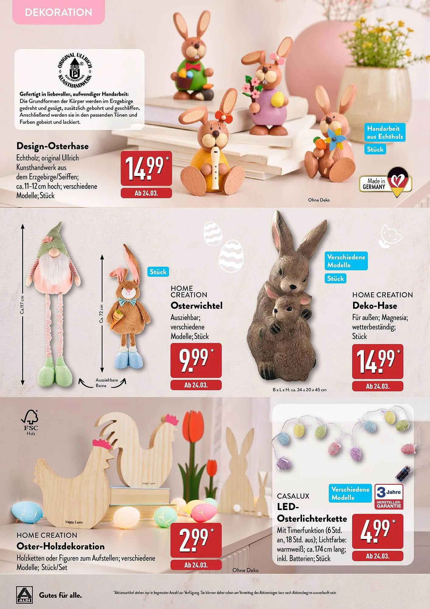 Aldi Nord Prospekt von 16. März bis 17. April 2025 - Prospekt seite 38