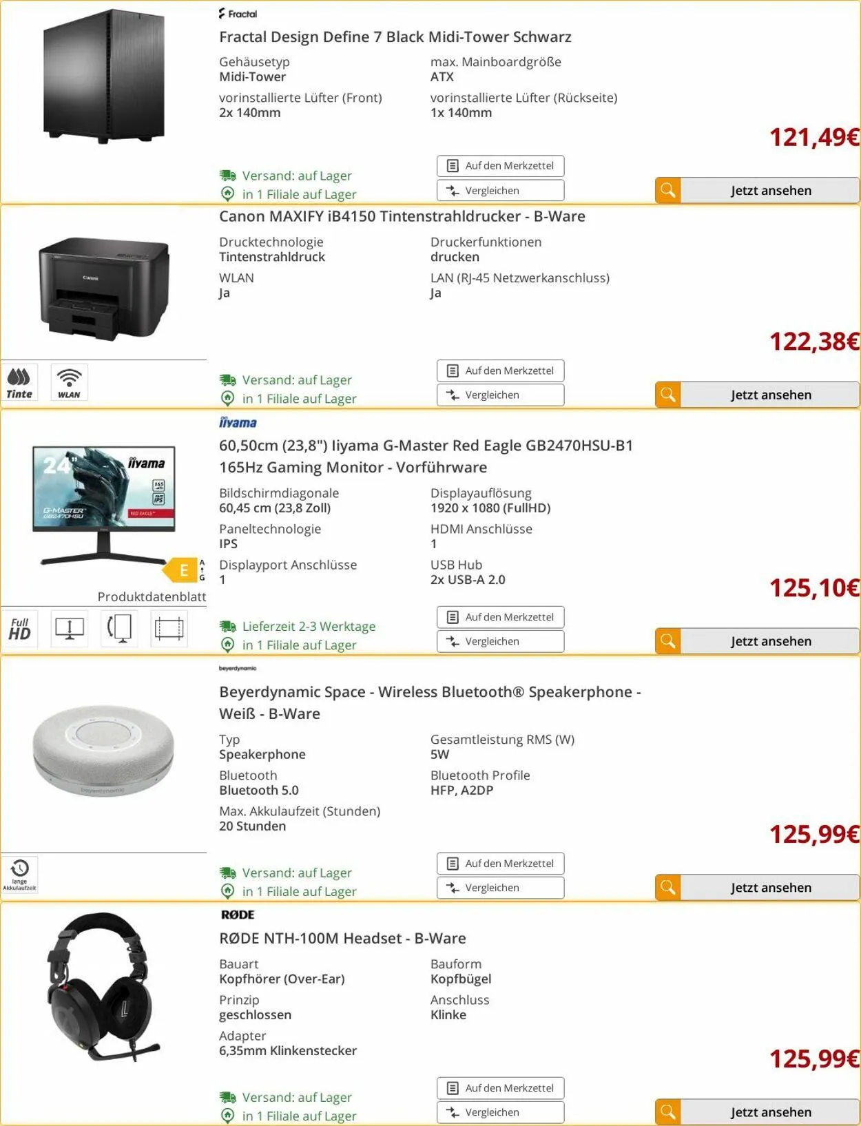 ARLT Computer Aktueller Prospekt von 21. April bis 27. April 2025 - Prospekt seite 14