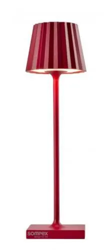 sompex LED Gartentischleuchte Troll Nano Rot