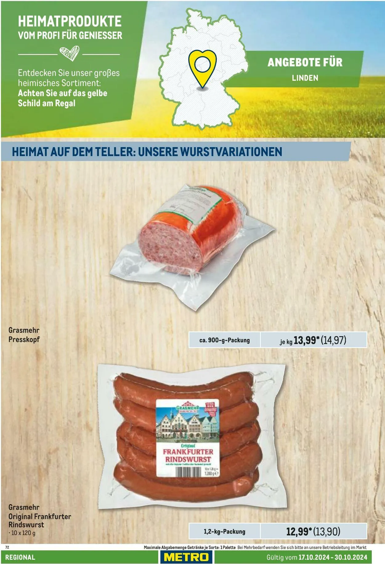 Metro Aktueller Prospekt von 10. Juli bis 24. Juli 2025 - Prospekt seite 54