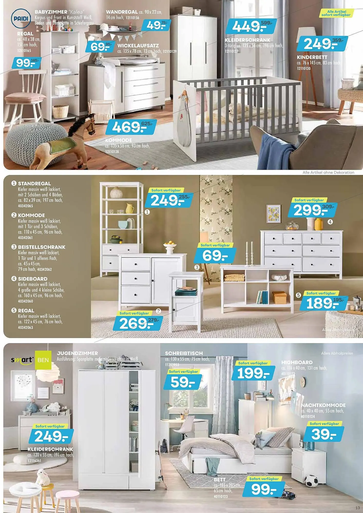 Möbel Kraft Prospekt von 4. November bis 2. Dezember 2025 - Prospekt seite 13