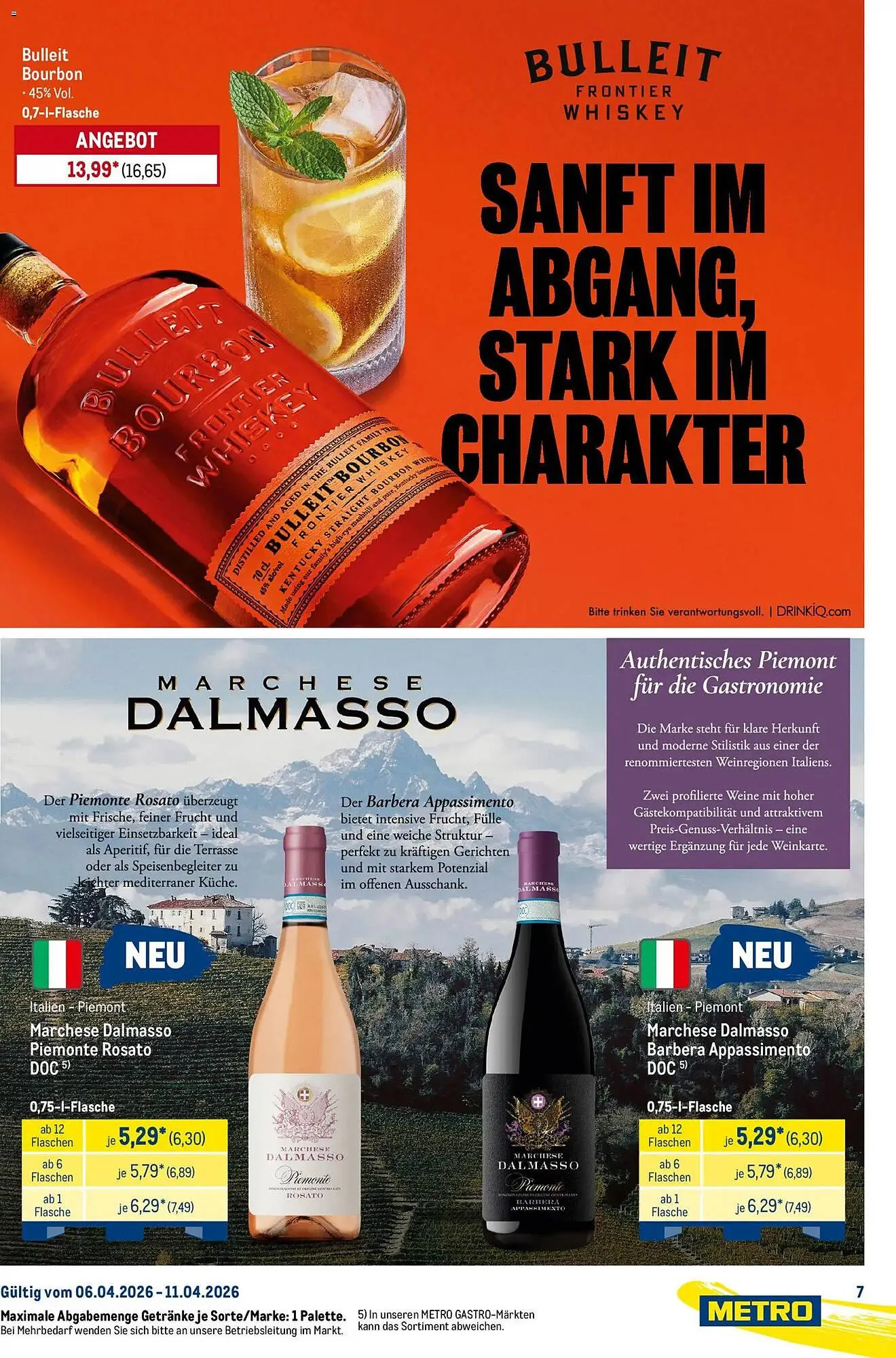 METRO Prospekt von 6. April bis 11. April 2026 - Prospekt seite 7
