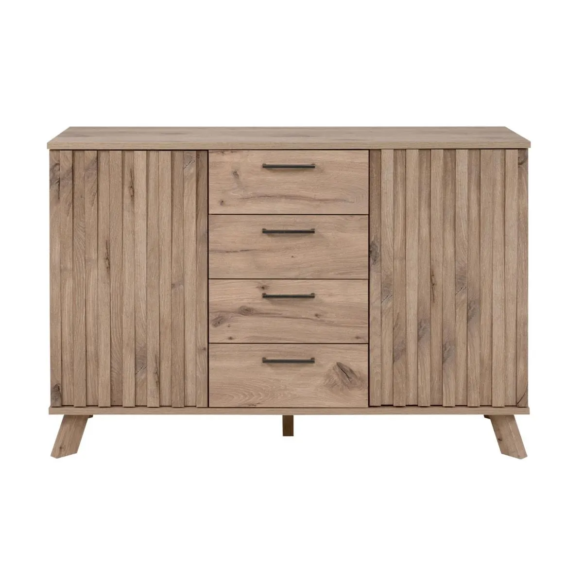 Sideboard WELLINGTON 126,5 x 85 cm Schwedeneiche