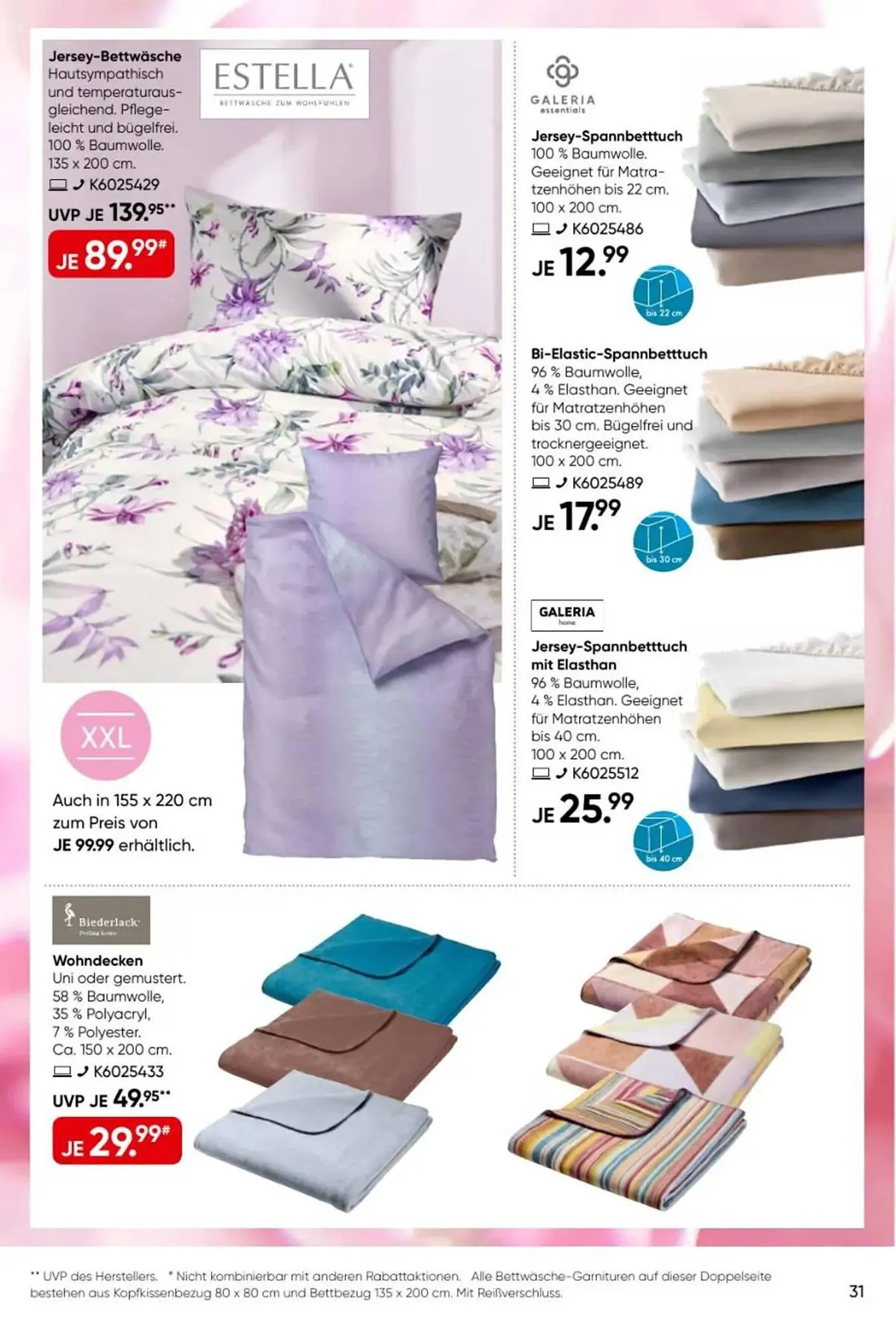 Galeria Kaufhof Prospekt von 17. März bis 29. März 2026 - Prospekt seite 31