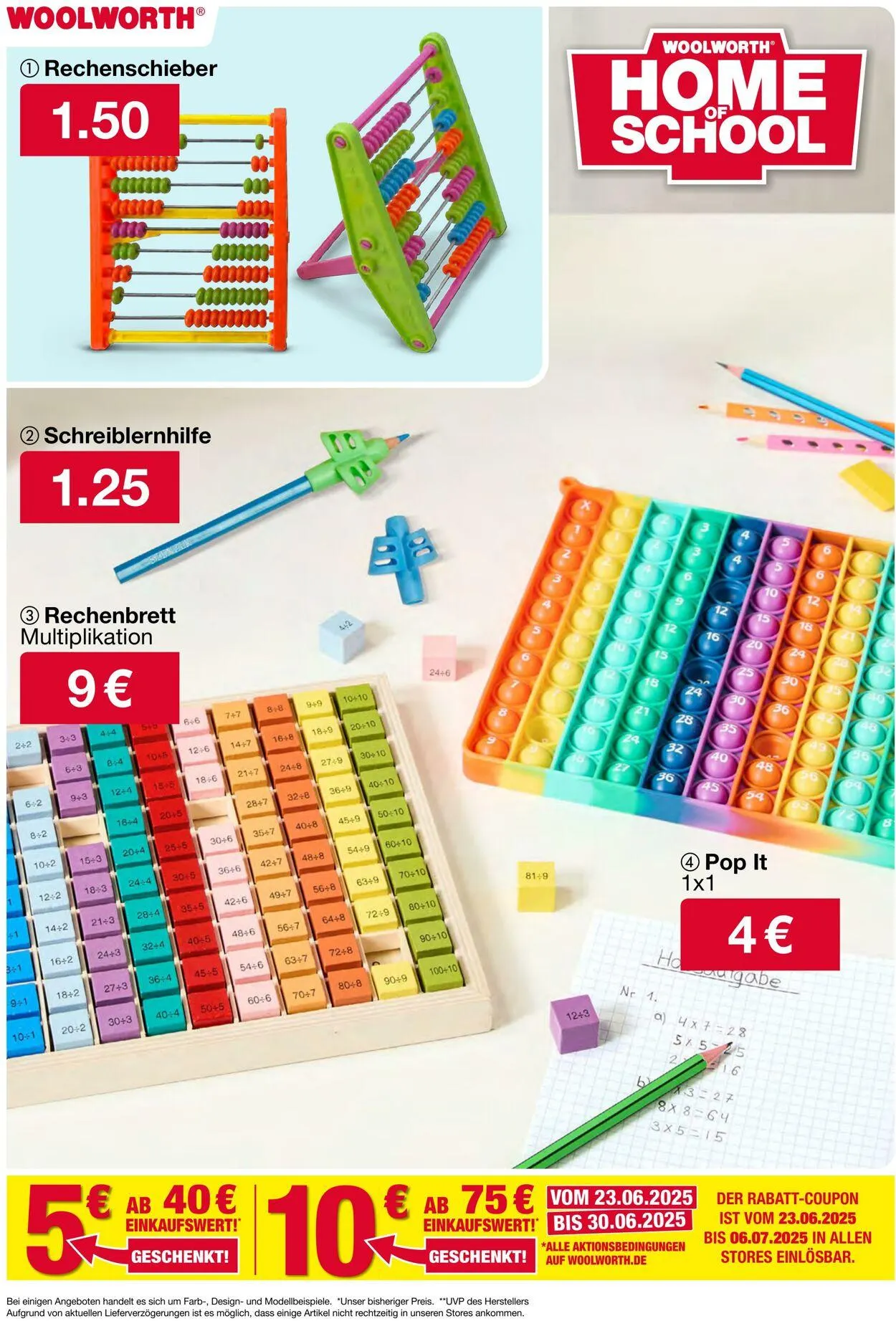 Woolworth Aktueller Prospekt von 30. Juni bis 14. Juli 2025 - Prospekt seite 25