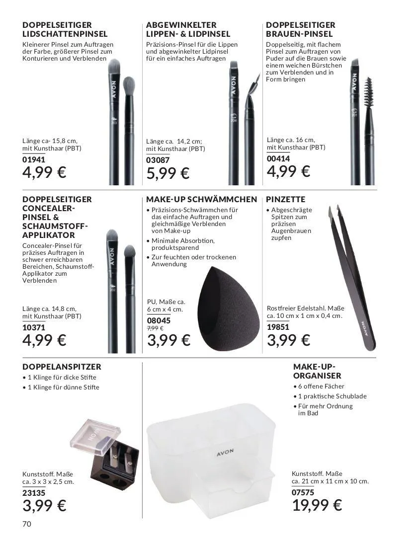 Avon Aktueller Prospekt von 19. März bis 2. April 2025 - Prospekt seite 70