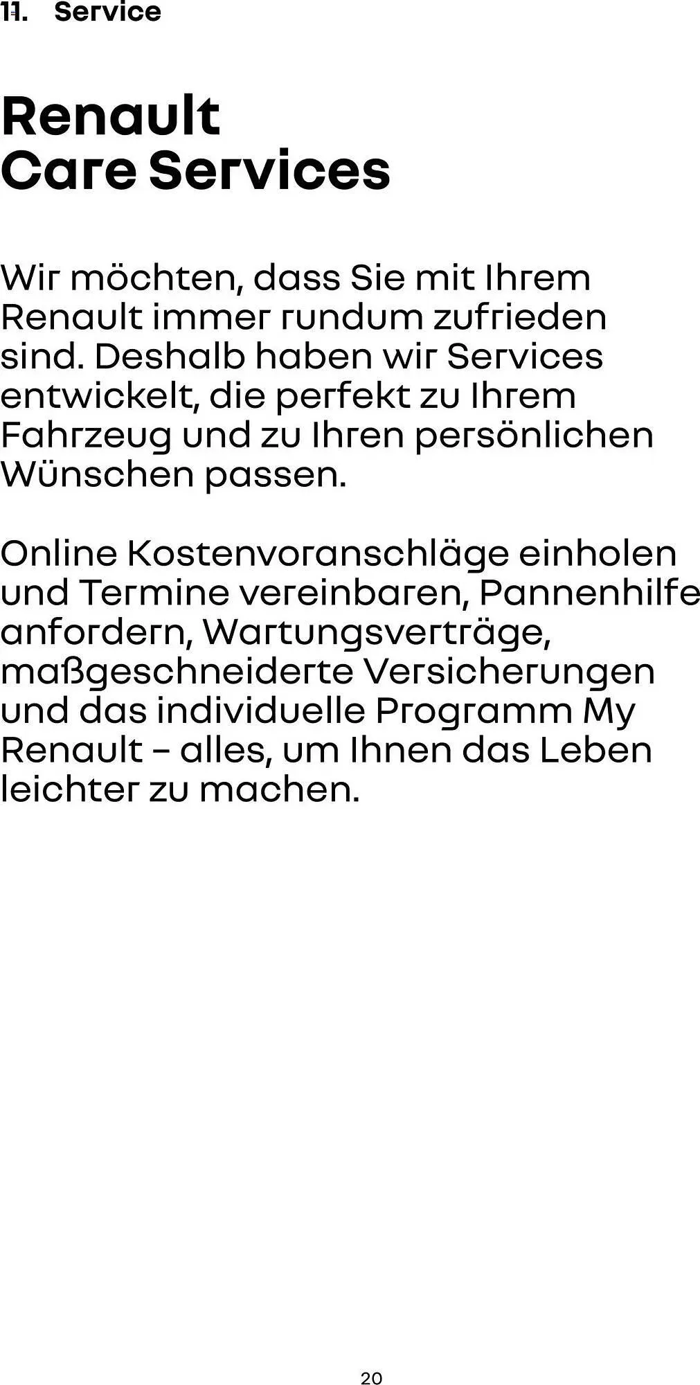 Renault Prospekt von 10. Juni bis 31. Dezember 2025 - Prospekt seite 20