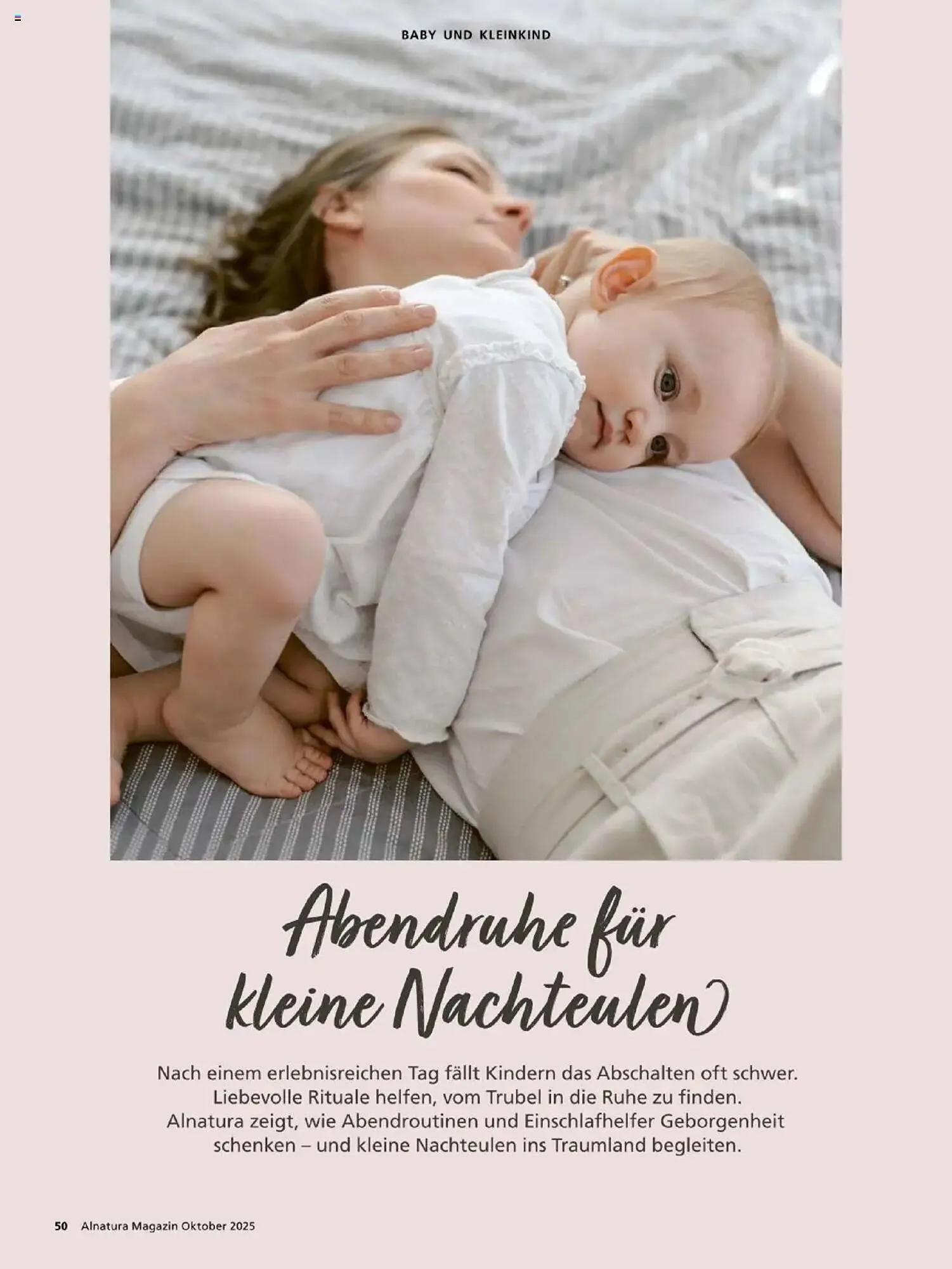 Alnatura Prospekt von 1. Oktober bis 31. Oktober 2025 - Prospekt seite 50