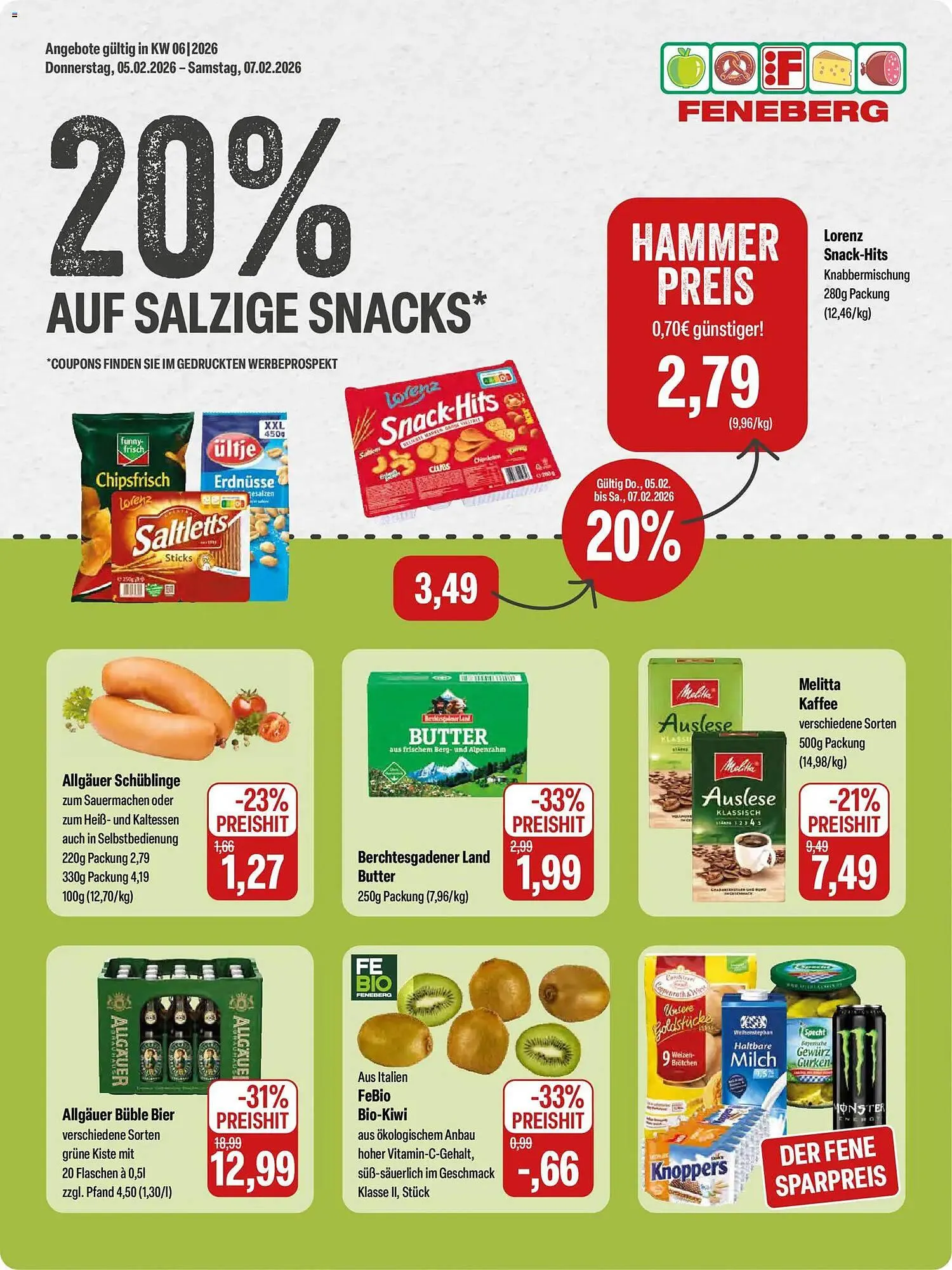 Feneberg Prospekt von 5. Februar bis 7. Februar 2026 - Prospekt seite 1