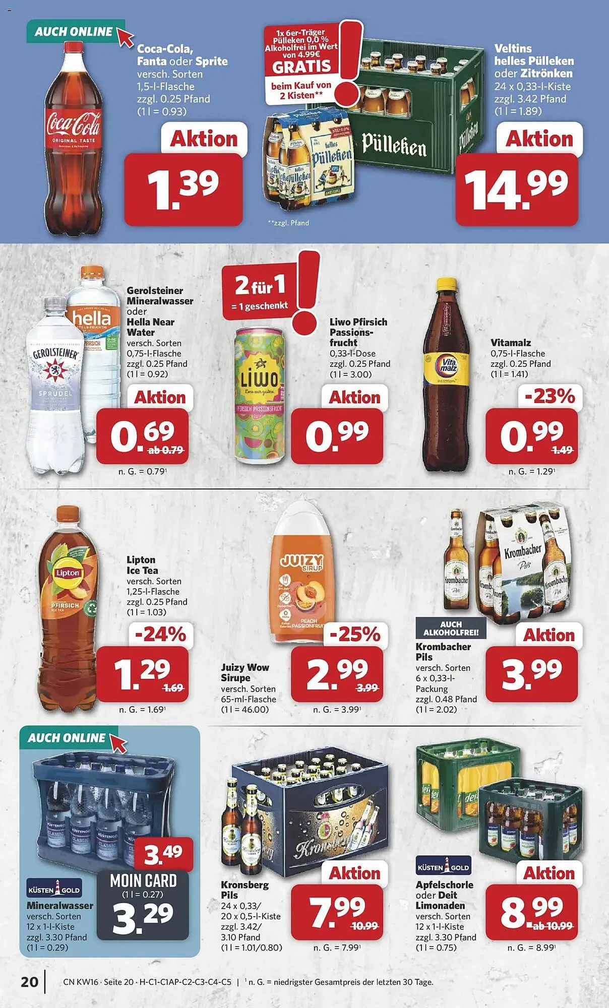 Combi Prospekt von 13. April bis 18. April 2026 - Prospekt seite 22