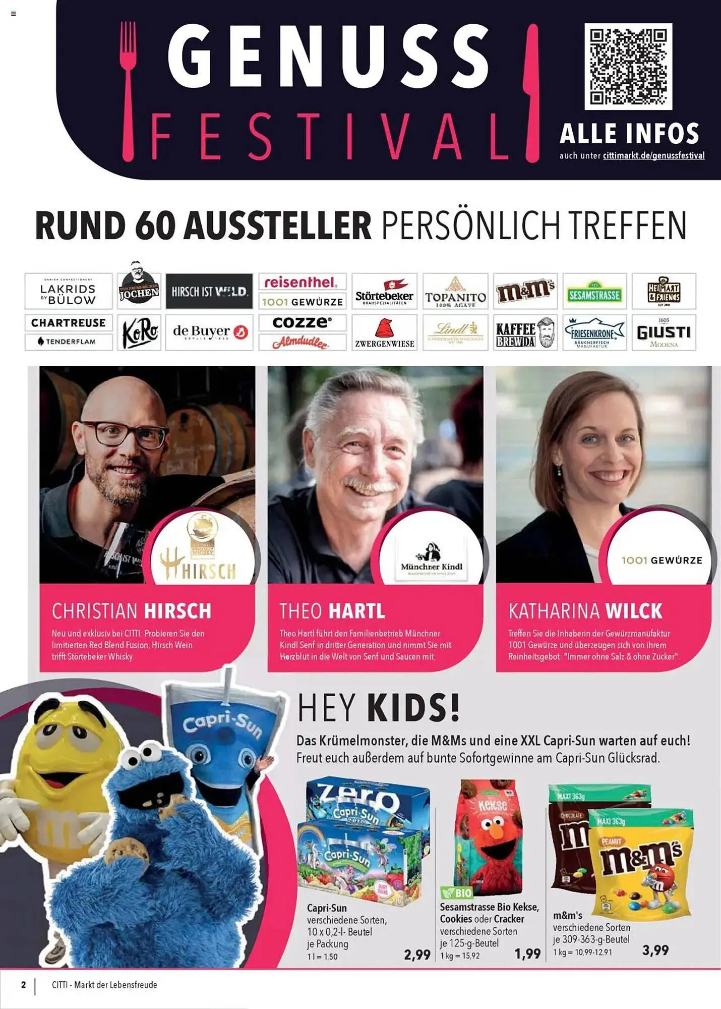 CITTI Markt Prospekt von 8. Oktober bis 14. Oktober 2025 - Prospekt seite 2