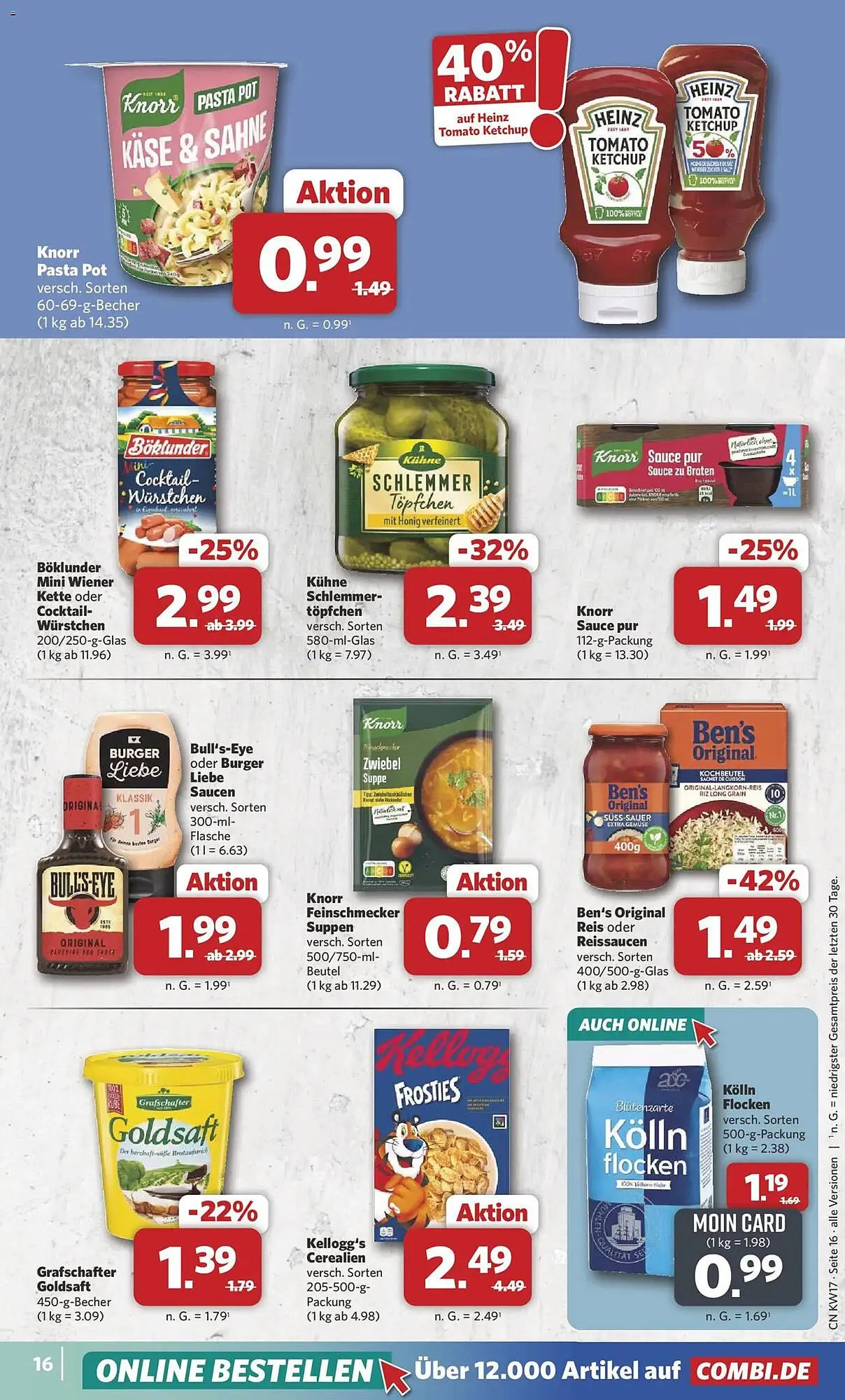 Combi Prospekt von 20. April bis 25. April 2026 - Prospekt seite 18