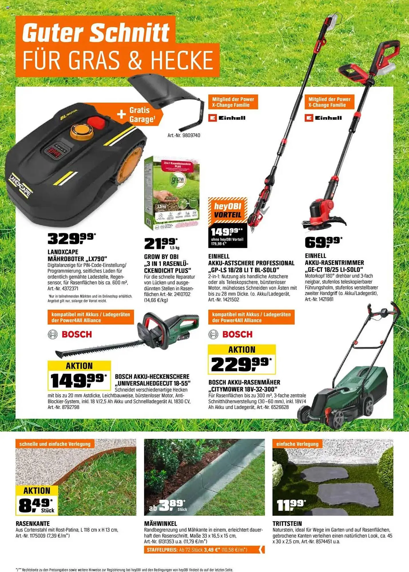 OBI Prospekt von 16. Juni bis 30. Juni 2025 - Prospekt seite 3