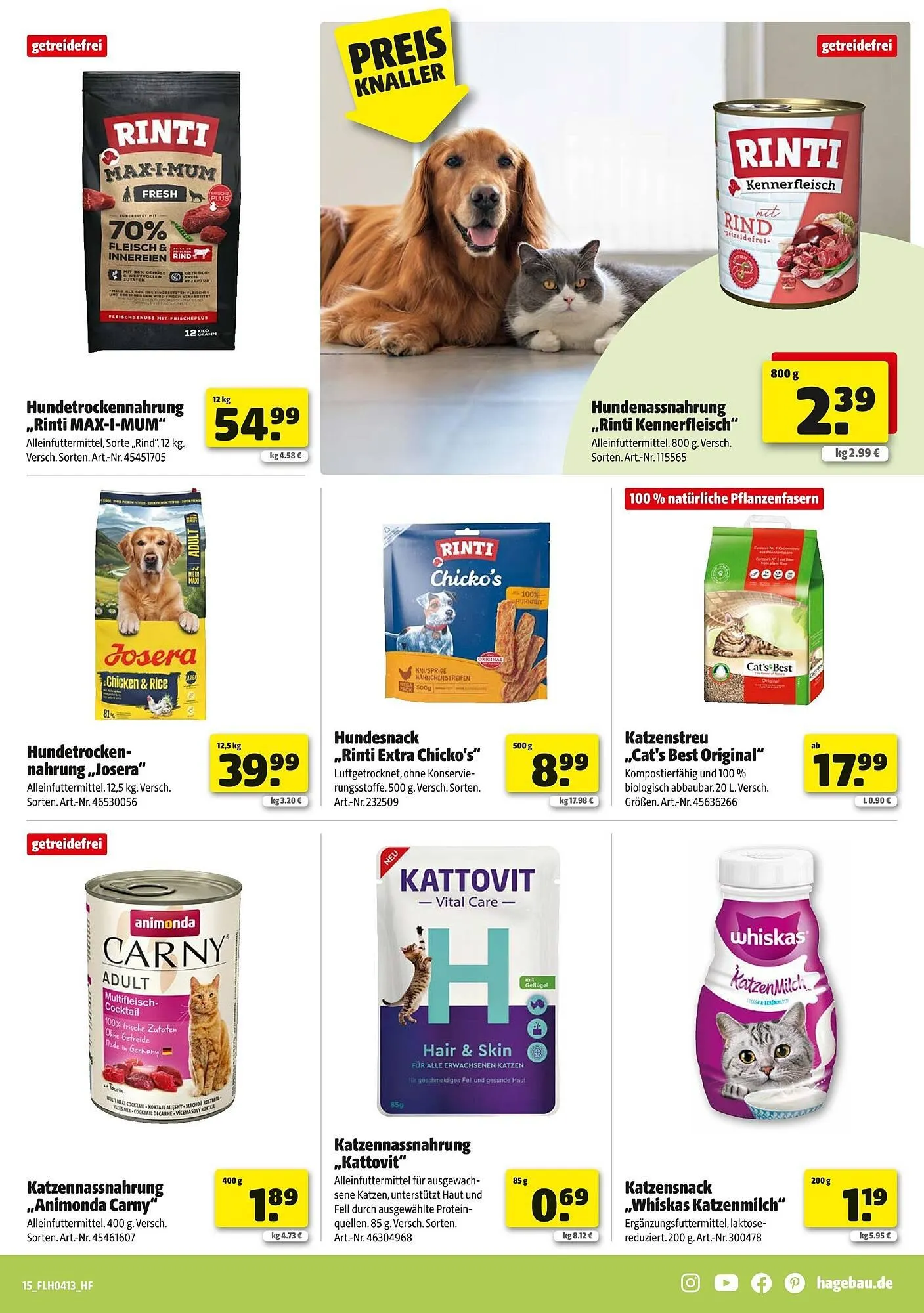 Hagebau Prospekt von 21. März bis 28. März 2026 - Prospekt seite 15