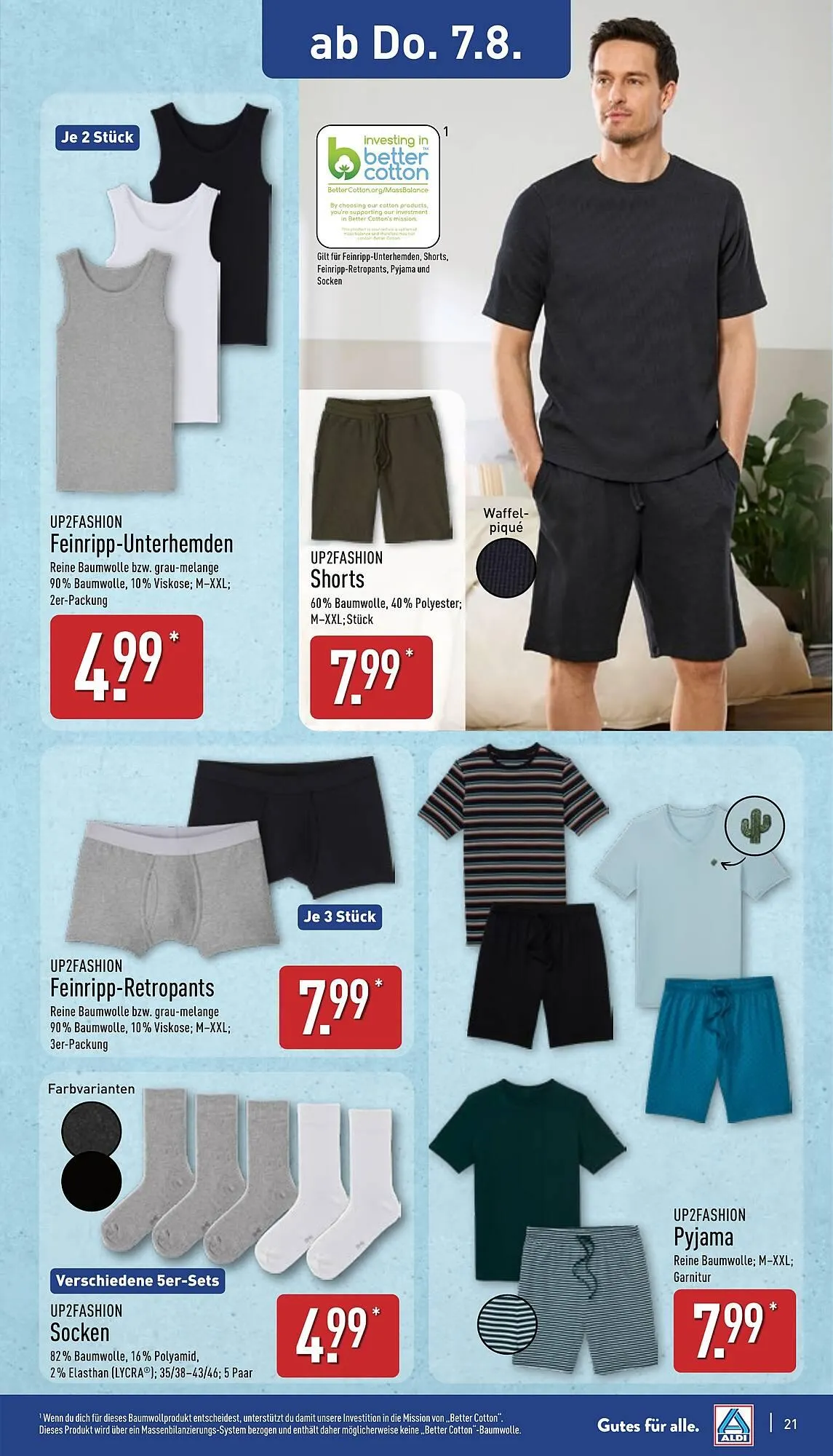 Aldi Nord Prospekt von 4. August bis 9. August 2025 - Prospekt seite 21