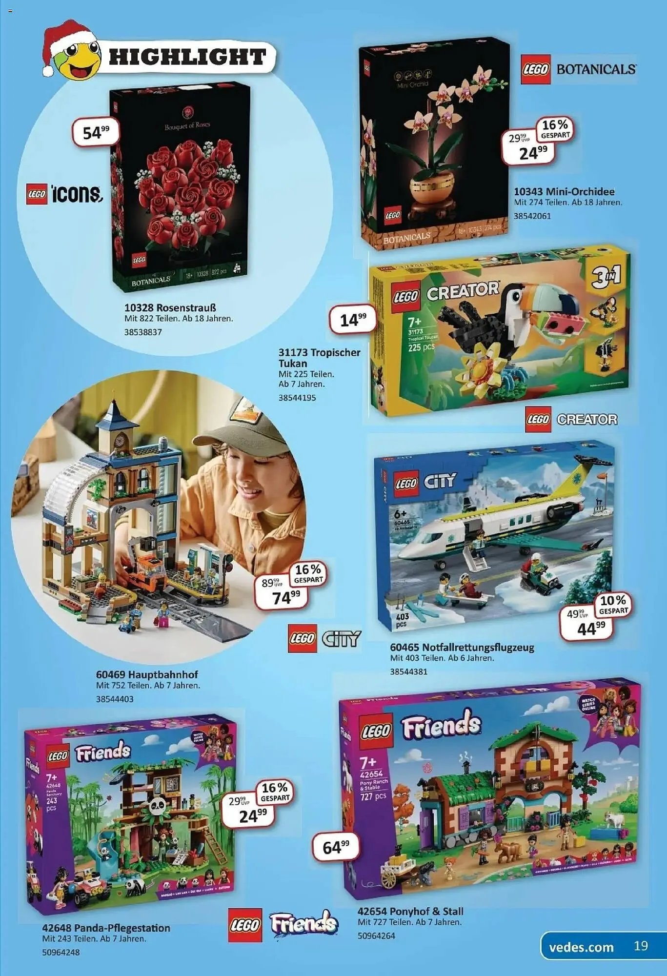 Vedes Prospekt von 19. November bis 6. Dezember 2025 - Prospekt seite 19