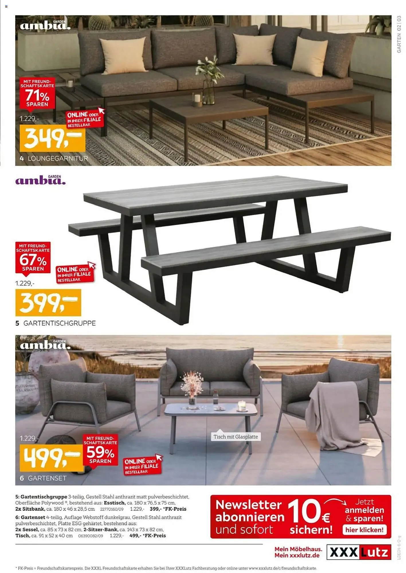 XXXLutz Prospekt von 4. April bis 18. April 2026 - Prospekt seite 3