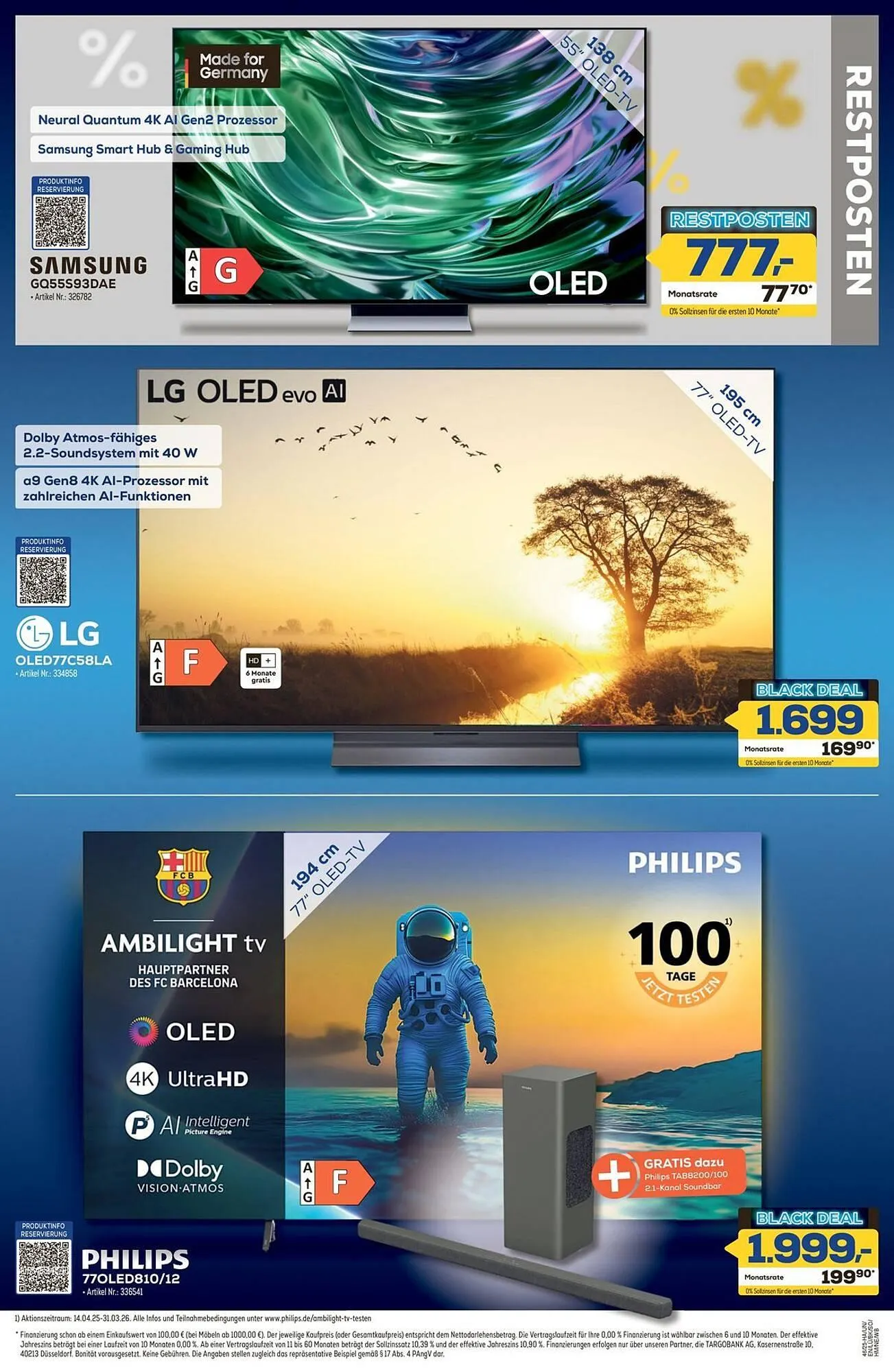 Euronics Berlet Prospekt von 6. November bis 12. November 2025 - Prospekt seite 3