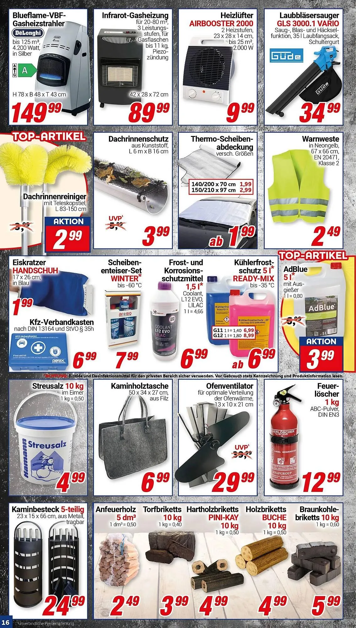 CENTERSHOP Prospekt von 17. November bis 23. November 2025 - Prospekt seite 16