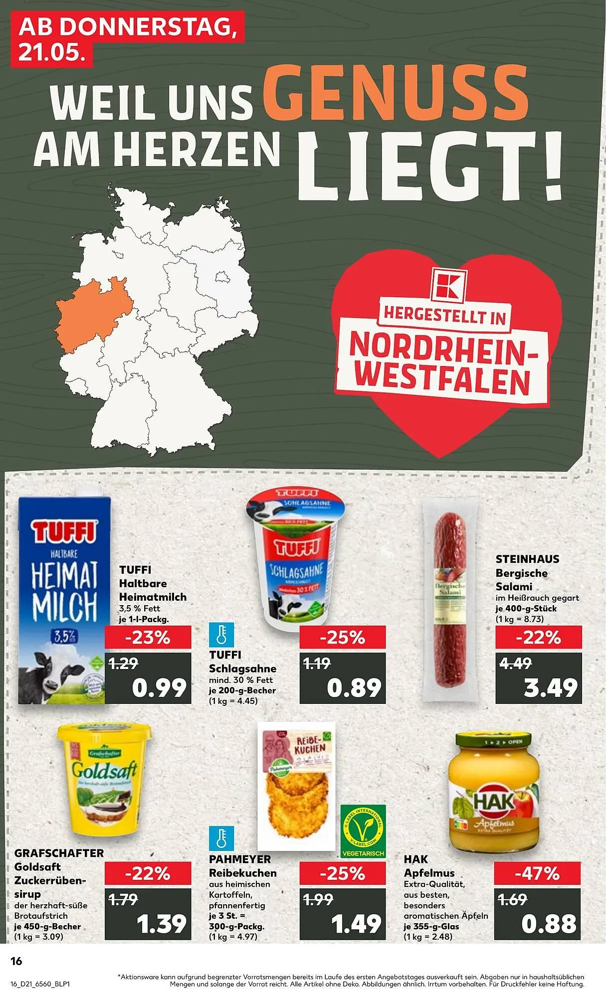 Kaufland Prospekt von 21. Mai bis 27. Mai 2026 - Prospekt seite 16