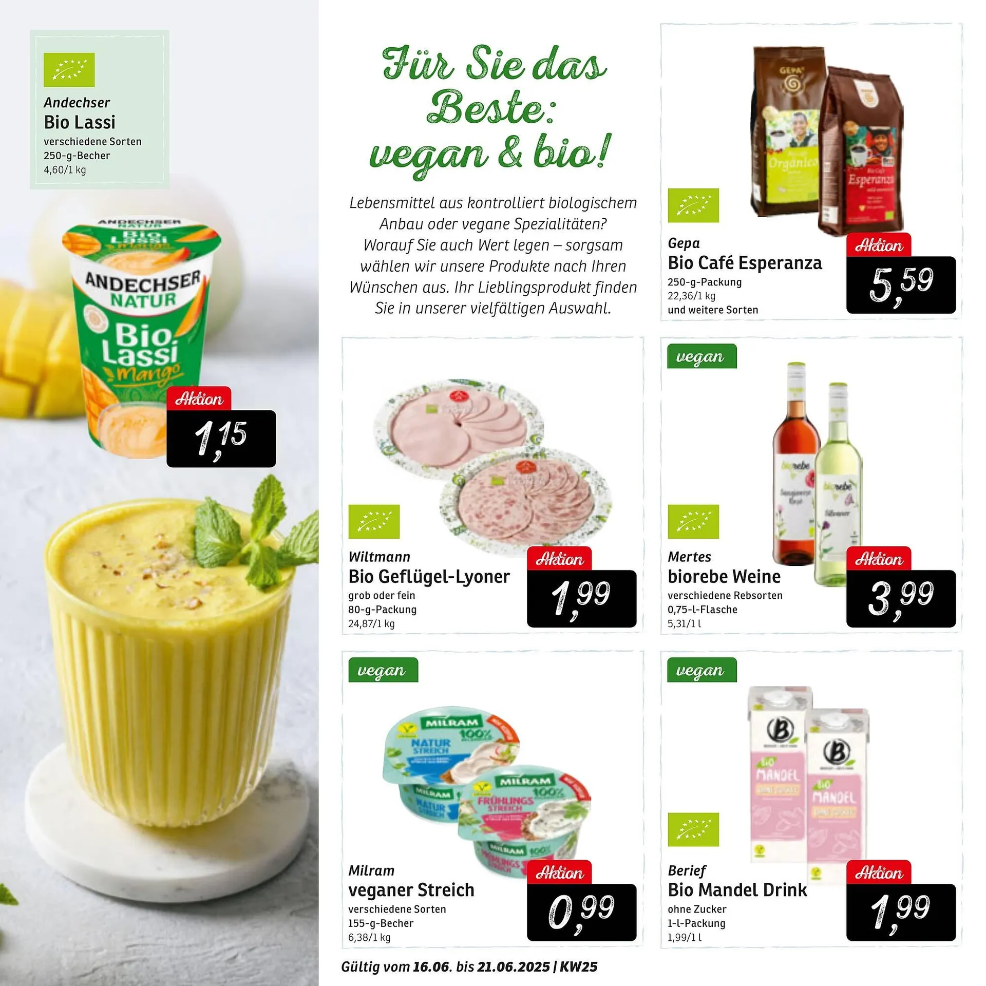 KONSUM Prospekt von 16. Juni bis 21. Juni 2025 - Prospekt seite 6