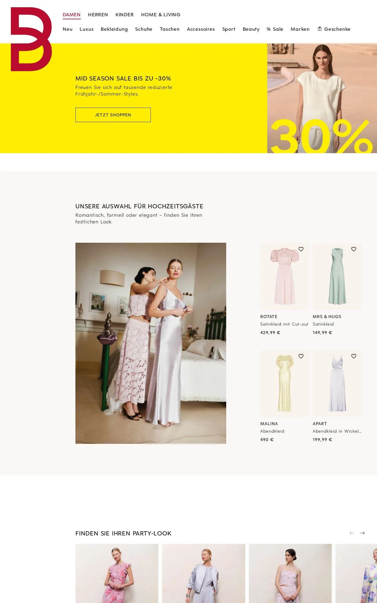 Breuninger Aktueller Prospekt - 1