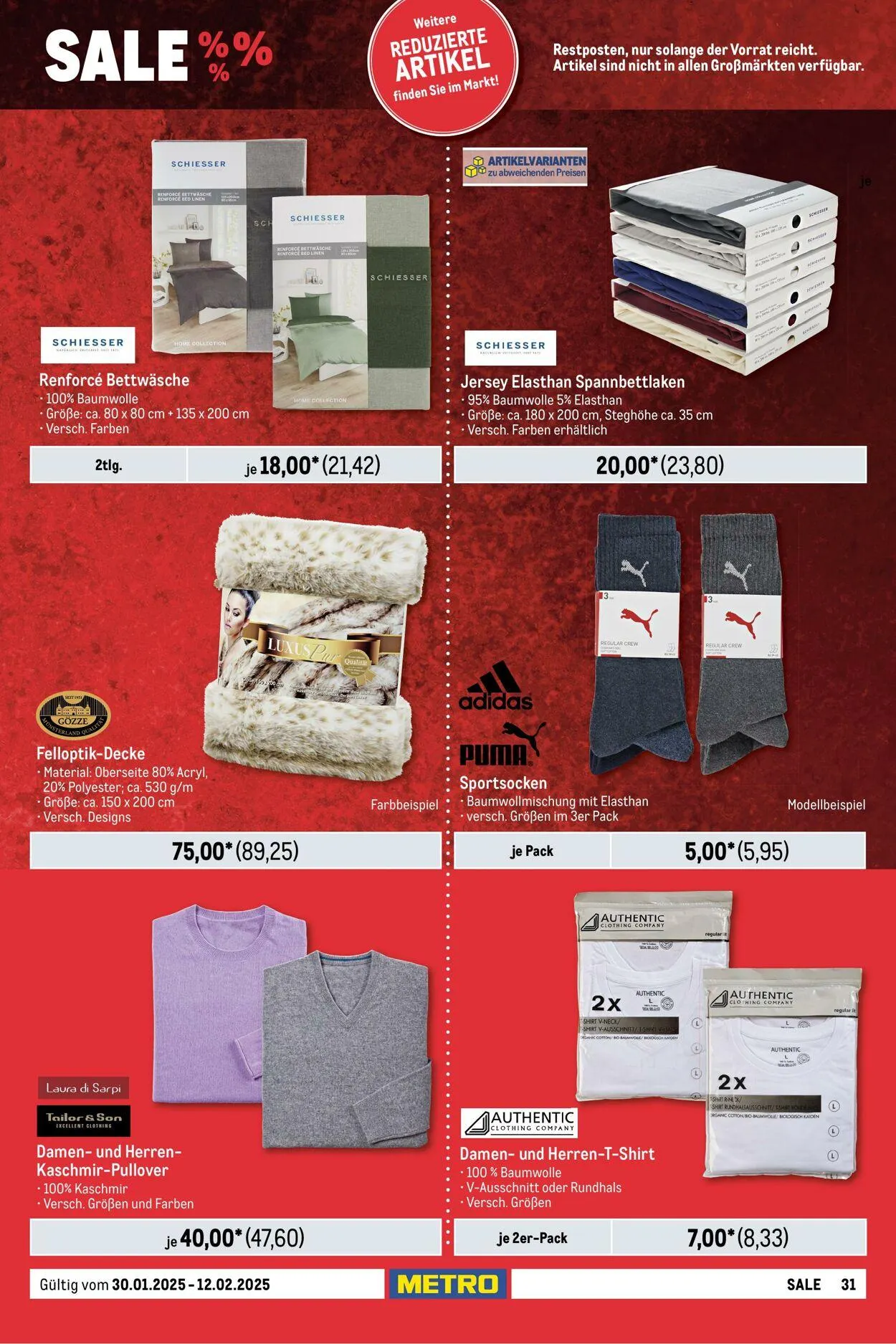 Metro Aktueller Prospekt von 16. Juli bis 30. Juli 2025 - Prospekt seite 31