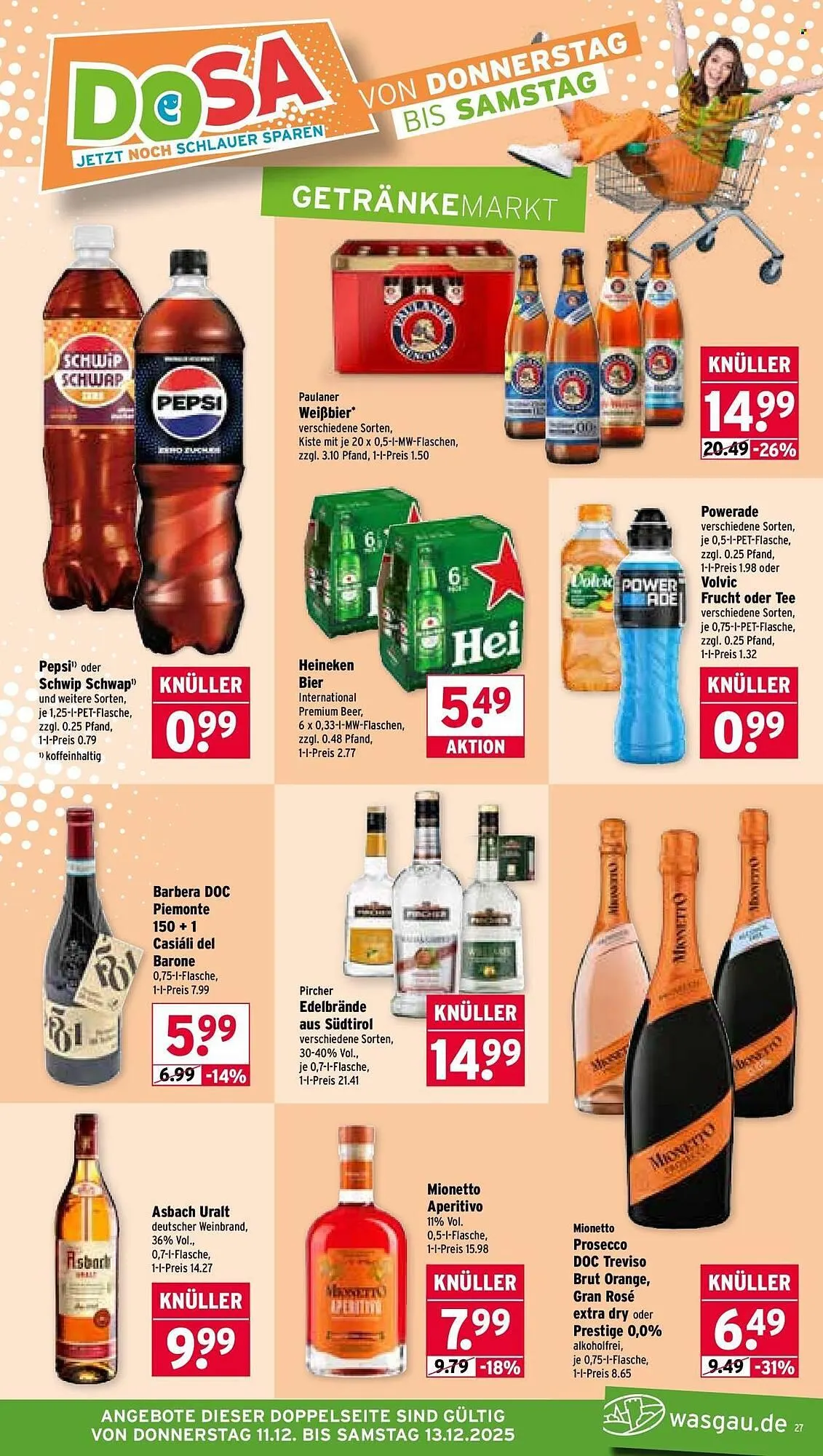 Wasgau Prospekt von 8. Dezember bis 13. Dezember 2025 - Prospekt seite 27