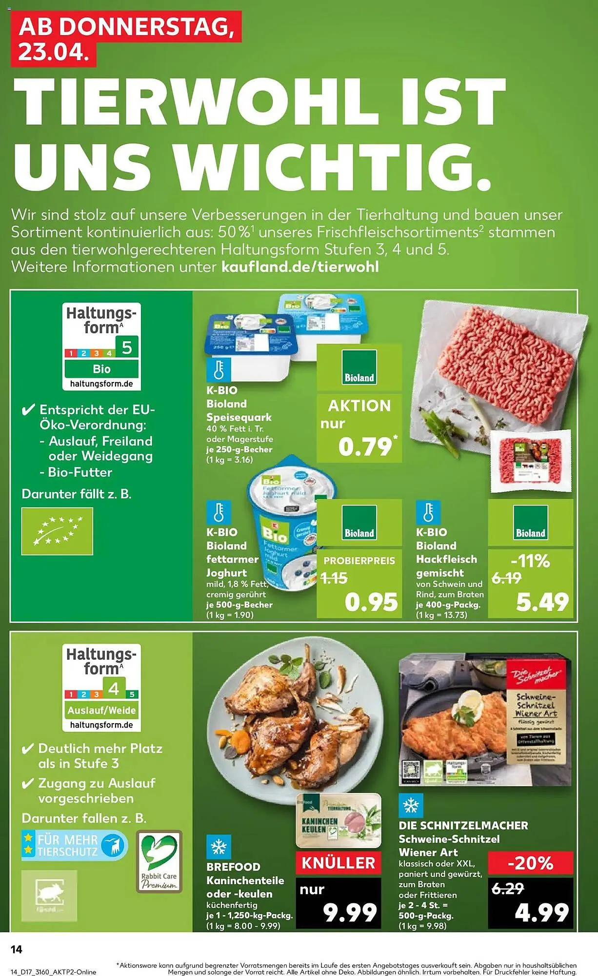 Kaufland Prospekt von 23. April bis 29. April 2026 - Prospekt seite 14