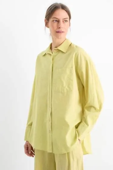 Blouse - linen blend