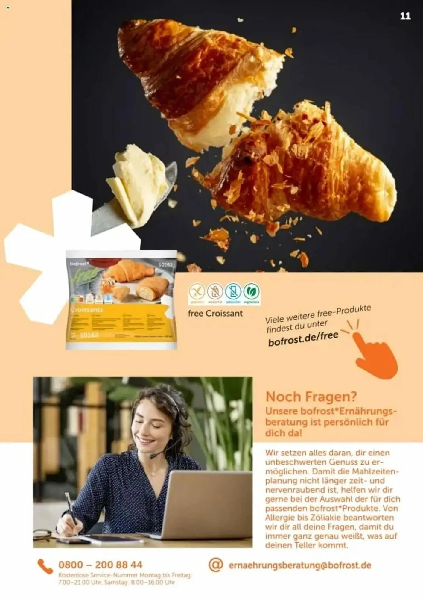 Bofrost Prospekt von 18. März bis 21. April 2025 - Prospekt seite 11