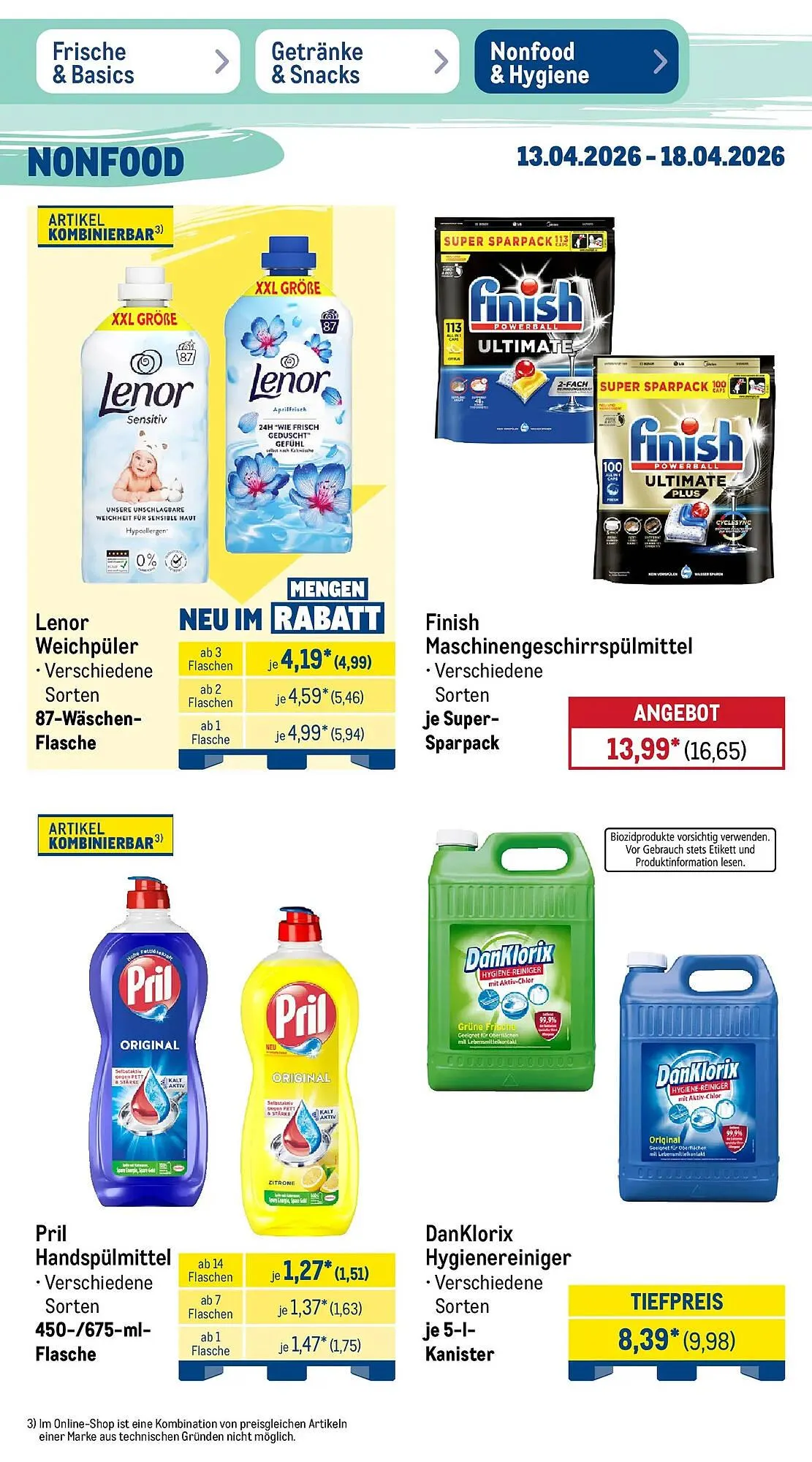 METRO Prospekt von 12. April bis 18. April 2026 - Prospekt seite 50