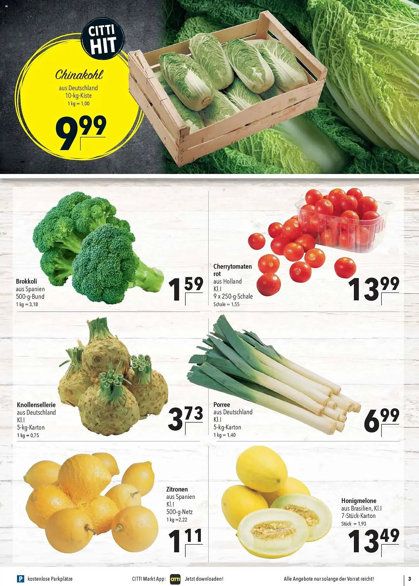 CITTI Markt Prospekt von 5. November bis 18. November 2025 - Prospekt seite 3