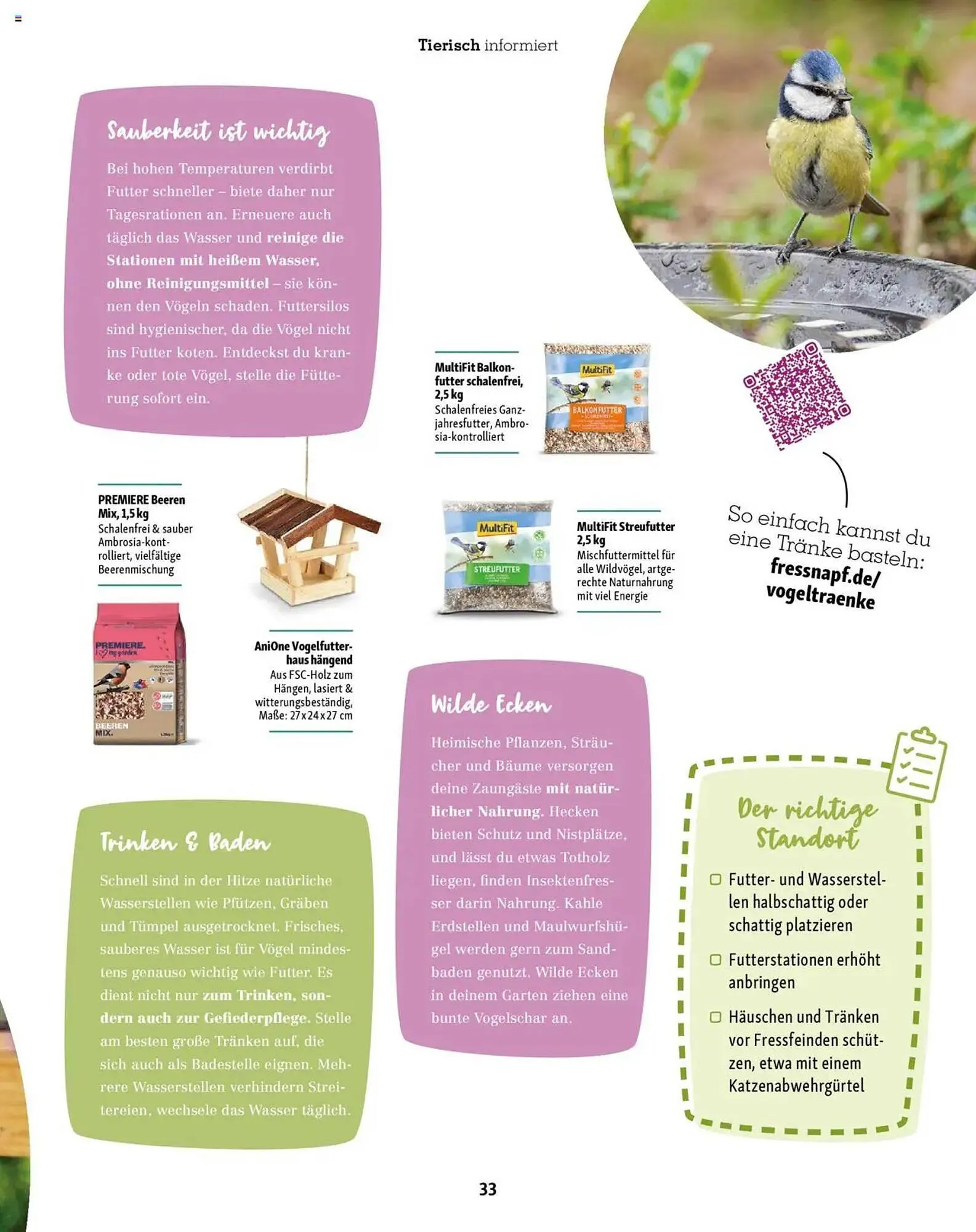 Fressnapf Prospekt von 1. Mai bis 30. Juni 2025 - Prospekt seite 33