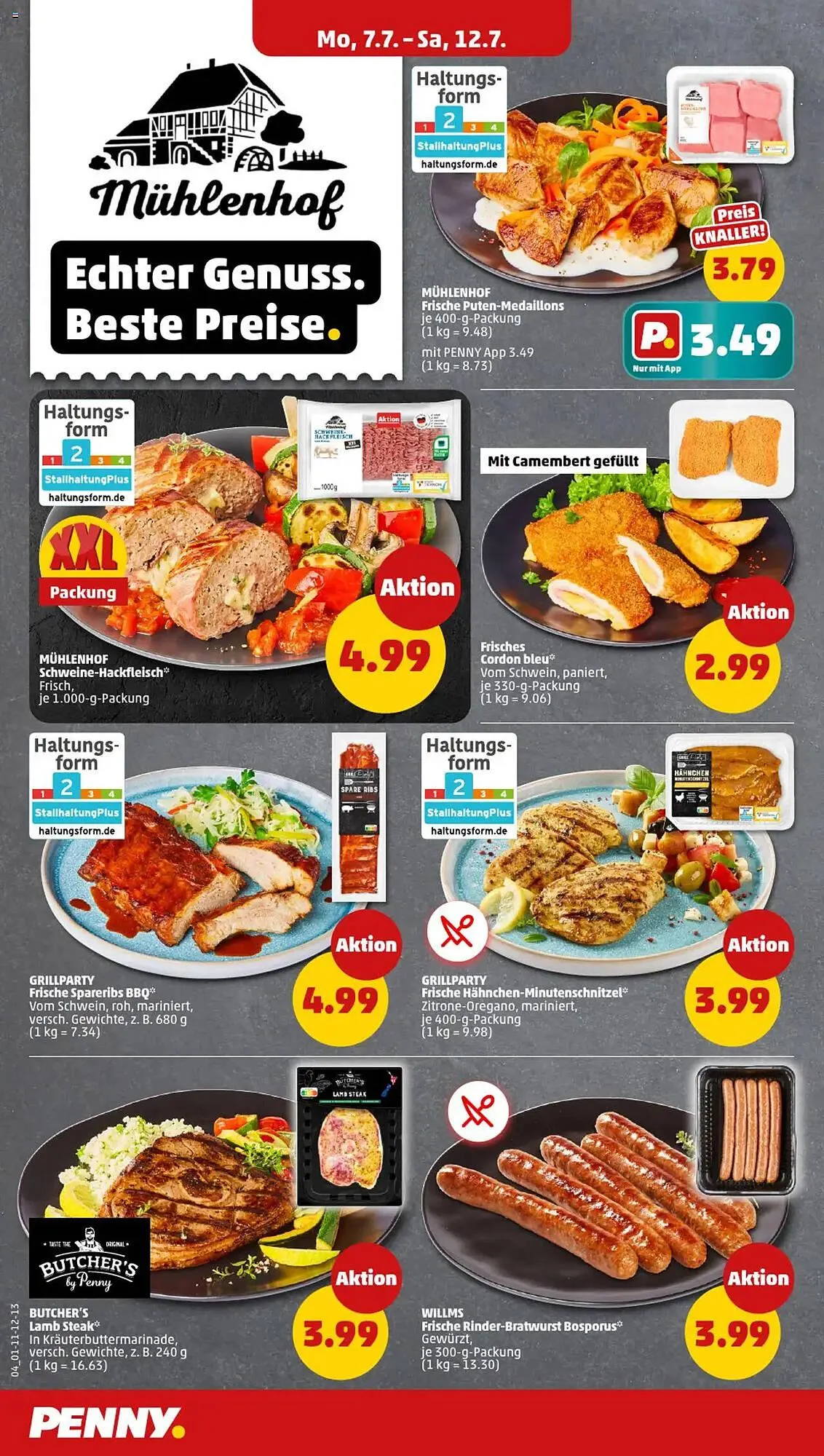 PENNY Prospekt von 7. Juli bis 12. Juli 2025 - Prospekt seite 4