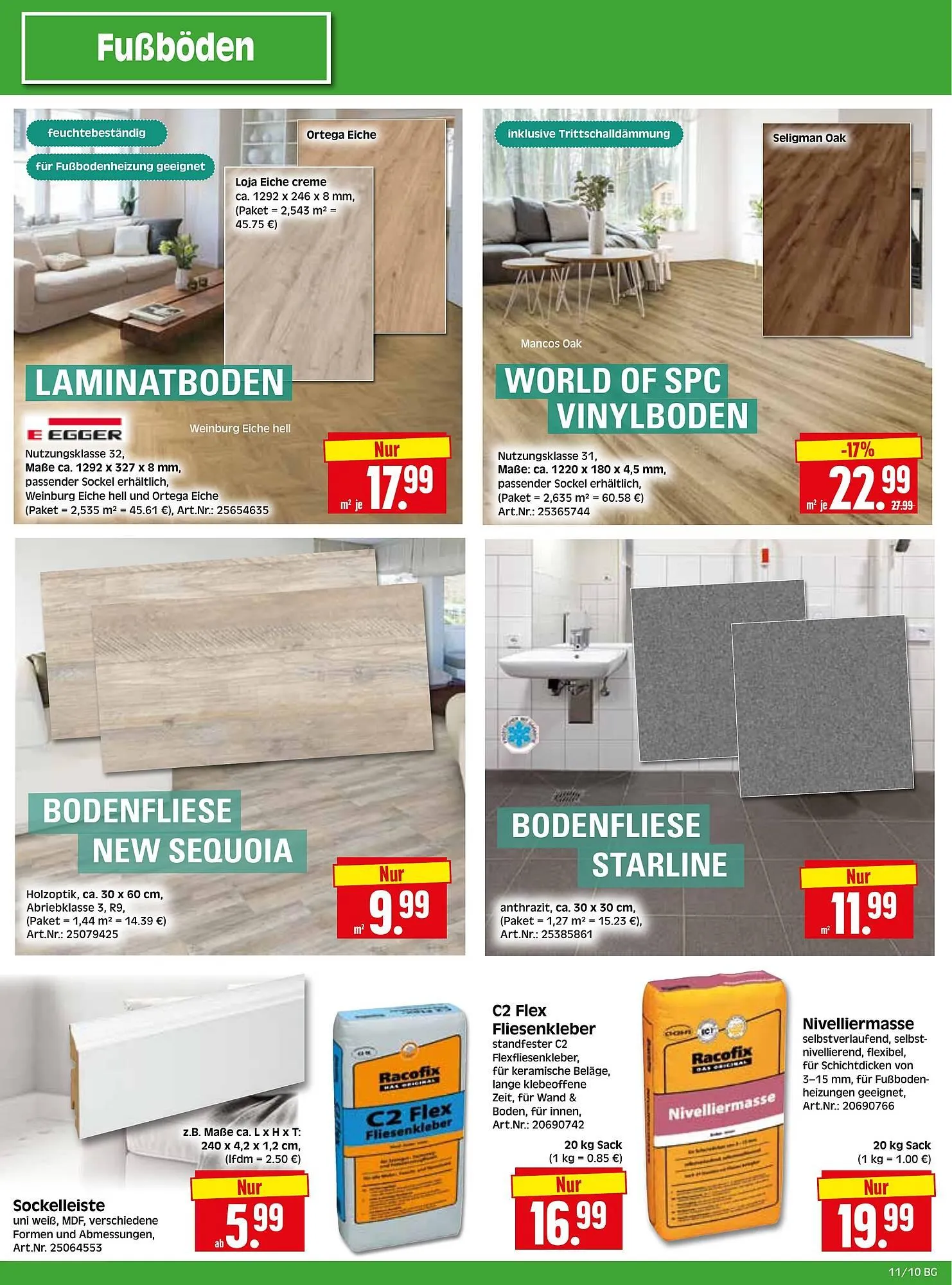 Herkules Baumarkt Prospekt von 10. März bis 15. März 2025 - Prospekt seite 10