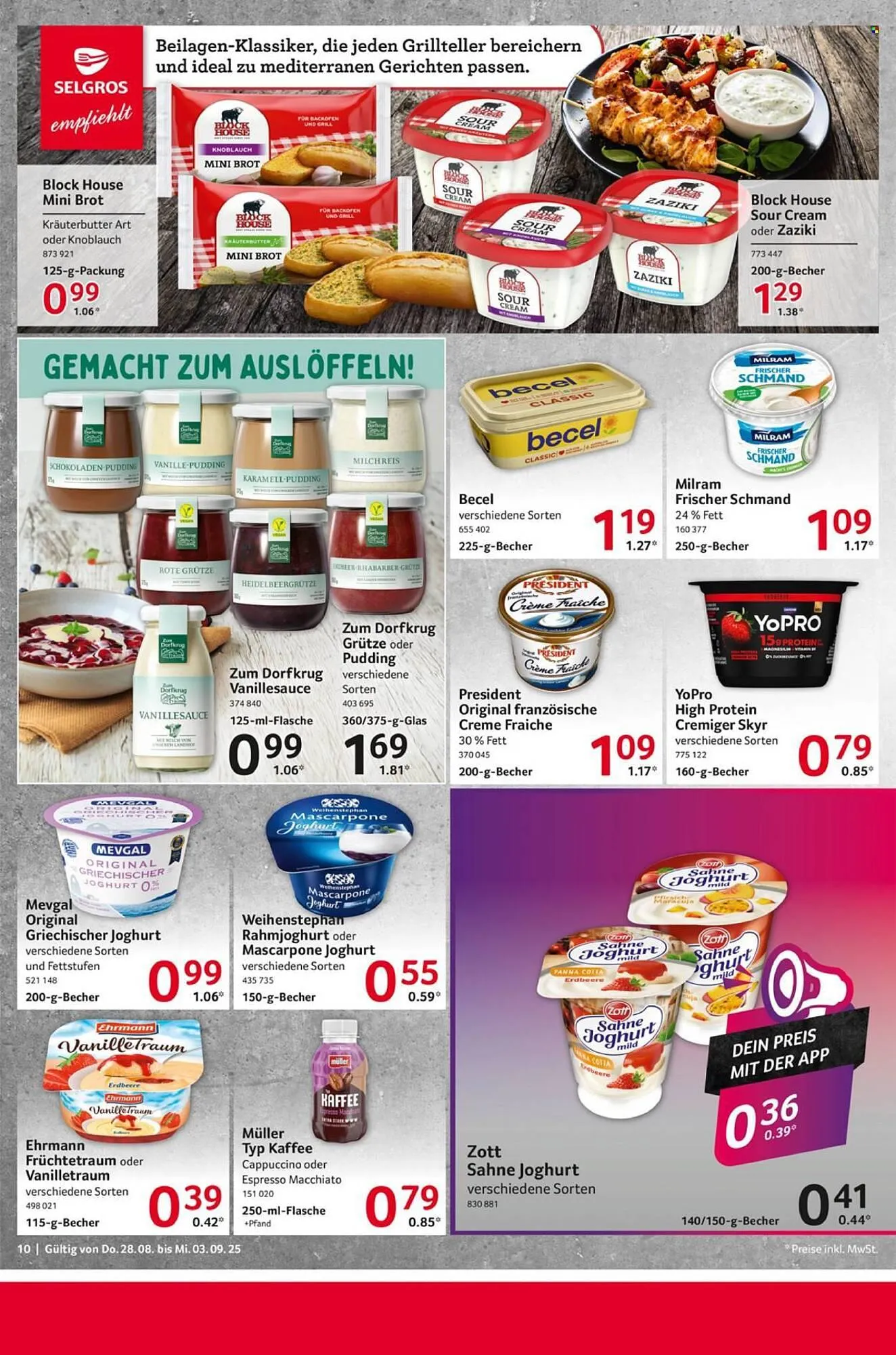 Selgros Prospekt von 28. August bis 3. September 2025 - Prospekt seite 10