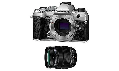 OM SYSTEM OM-5 + 12-40 2,8 Pro II silber