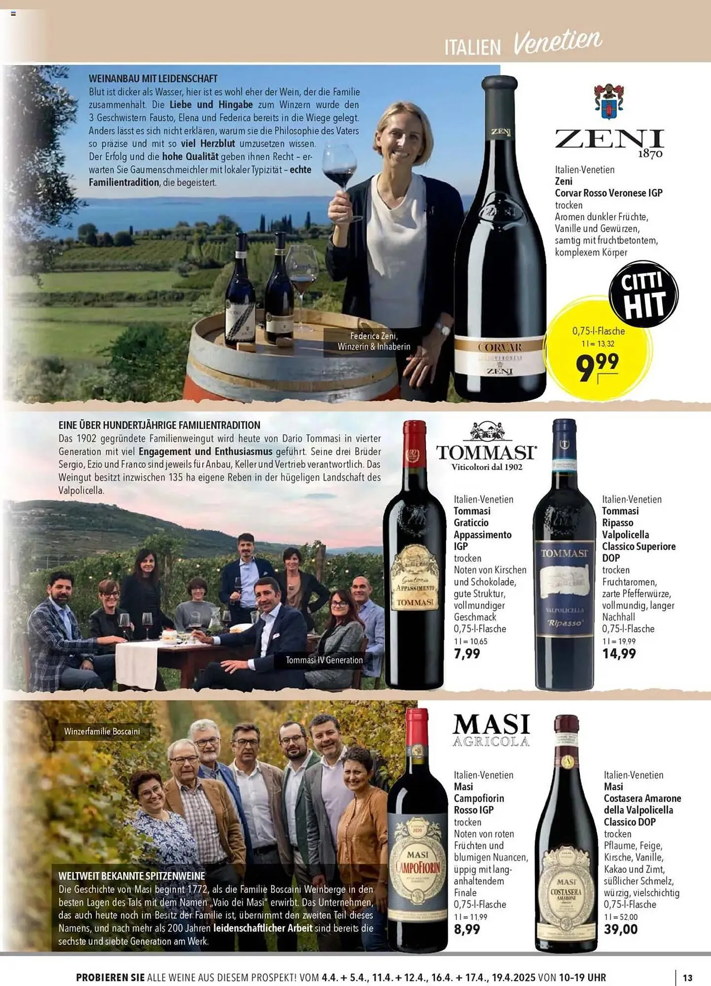 CITTI Markt Prospekt von 2. April bis 22. April 2025 - Prospekt seite 13