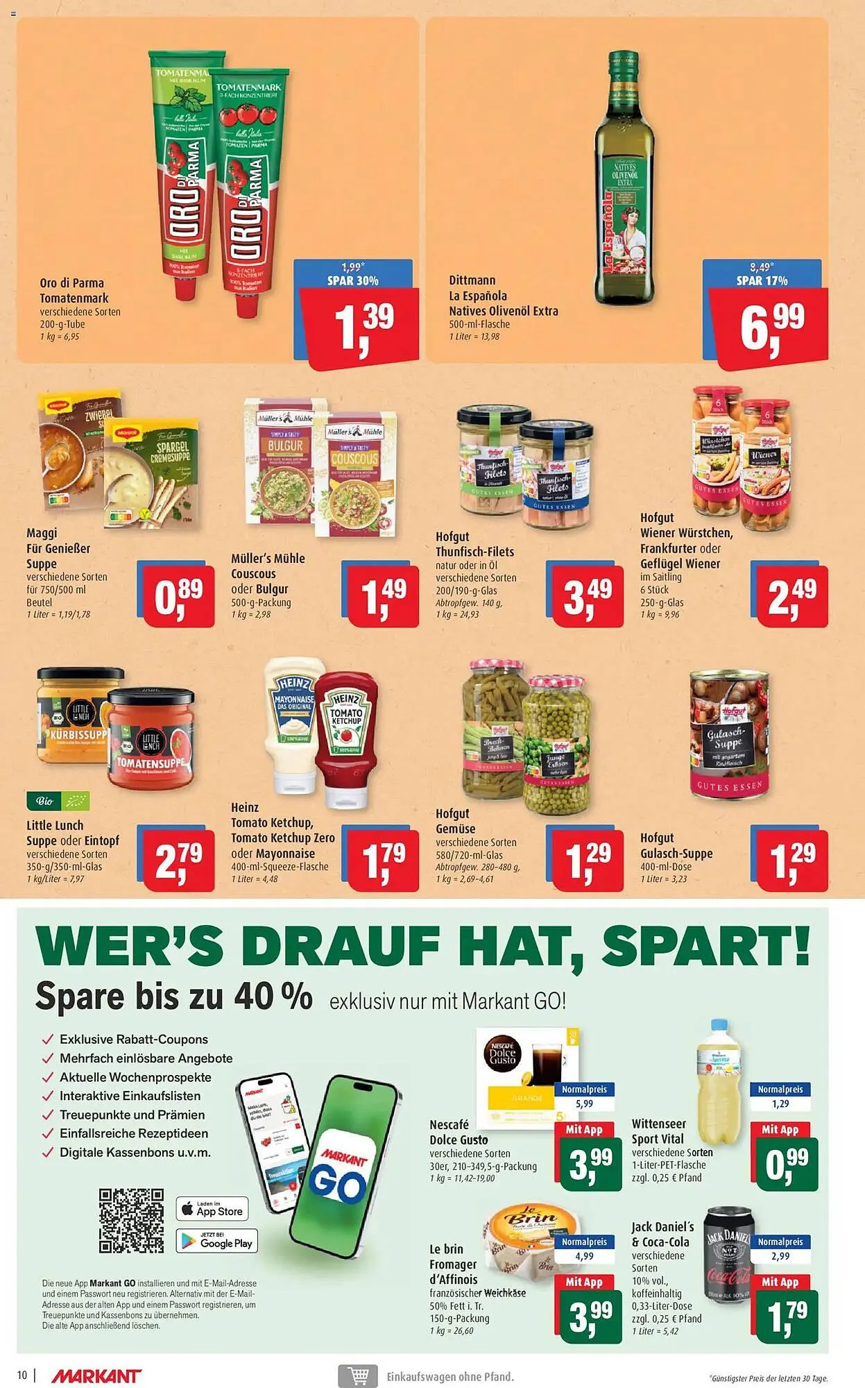 Markant Prospekt von 9. März bis 14. März 2026 - Prospekt seite 10