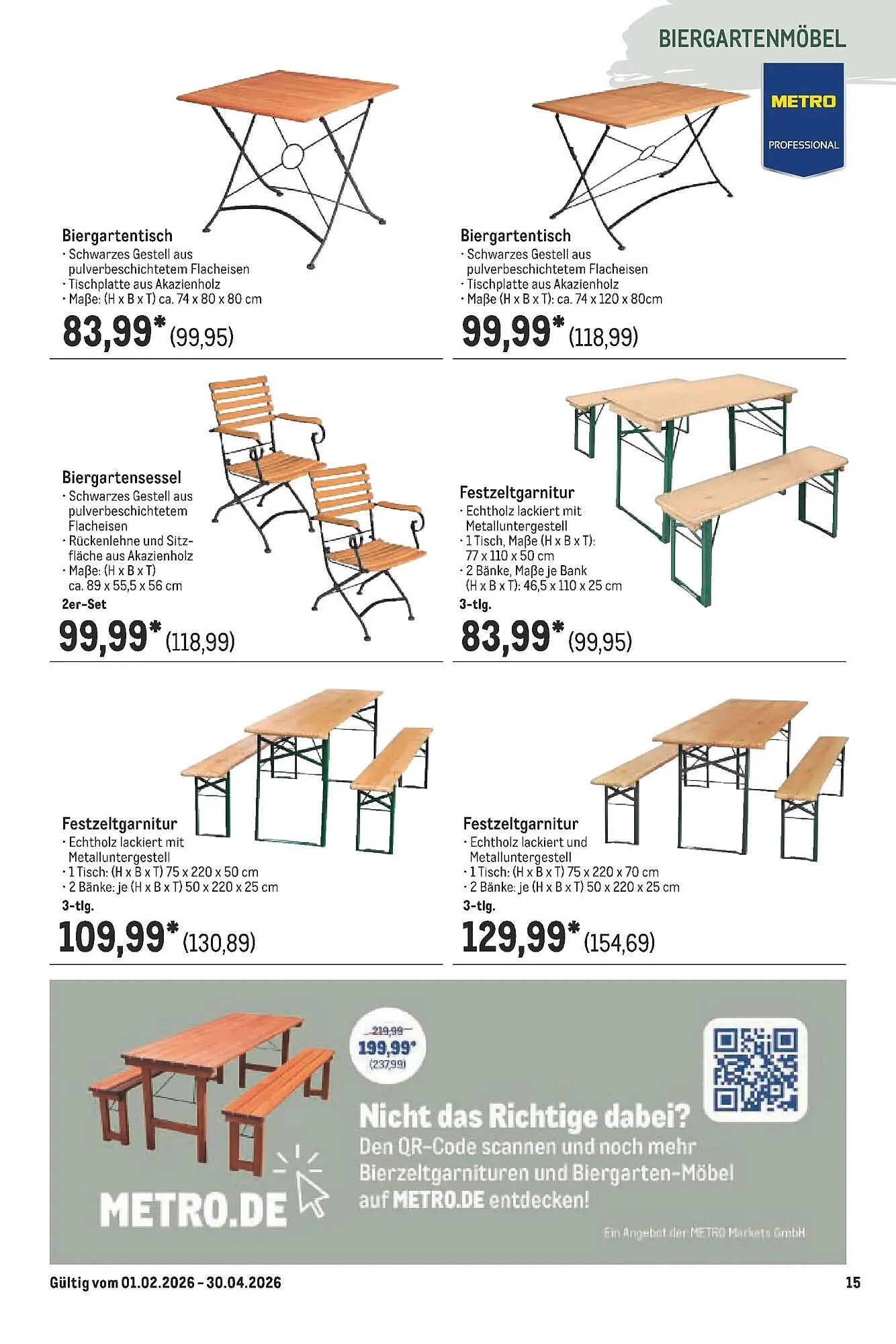 METRO Prospekt von 8. Februar bis 14. Februar 2026 - Prospekt seite 15