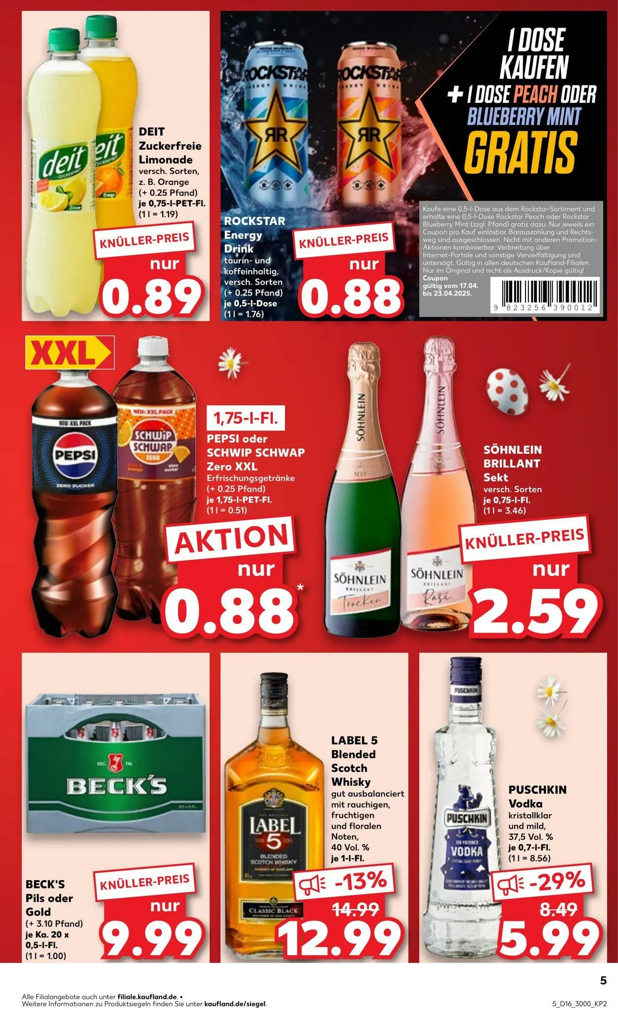 Kaufland - Bergen von 17. April bis 23. April 2025 - Prospekt seite 5